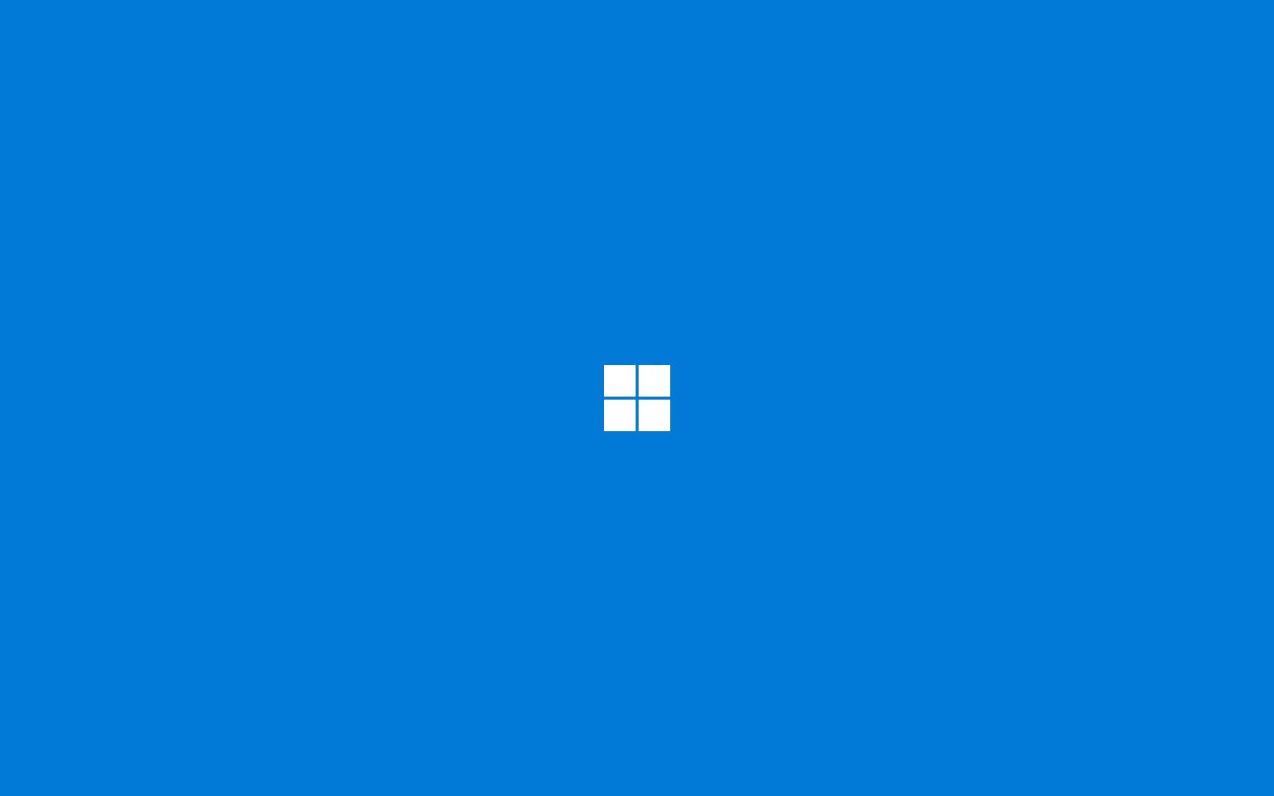 2560x1600 Windows Microsoft Windows, Operating systems, Minimalism, Logo, Simple background Wallpaper HD / Desktop and Mobile Background
