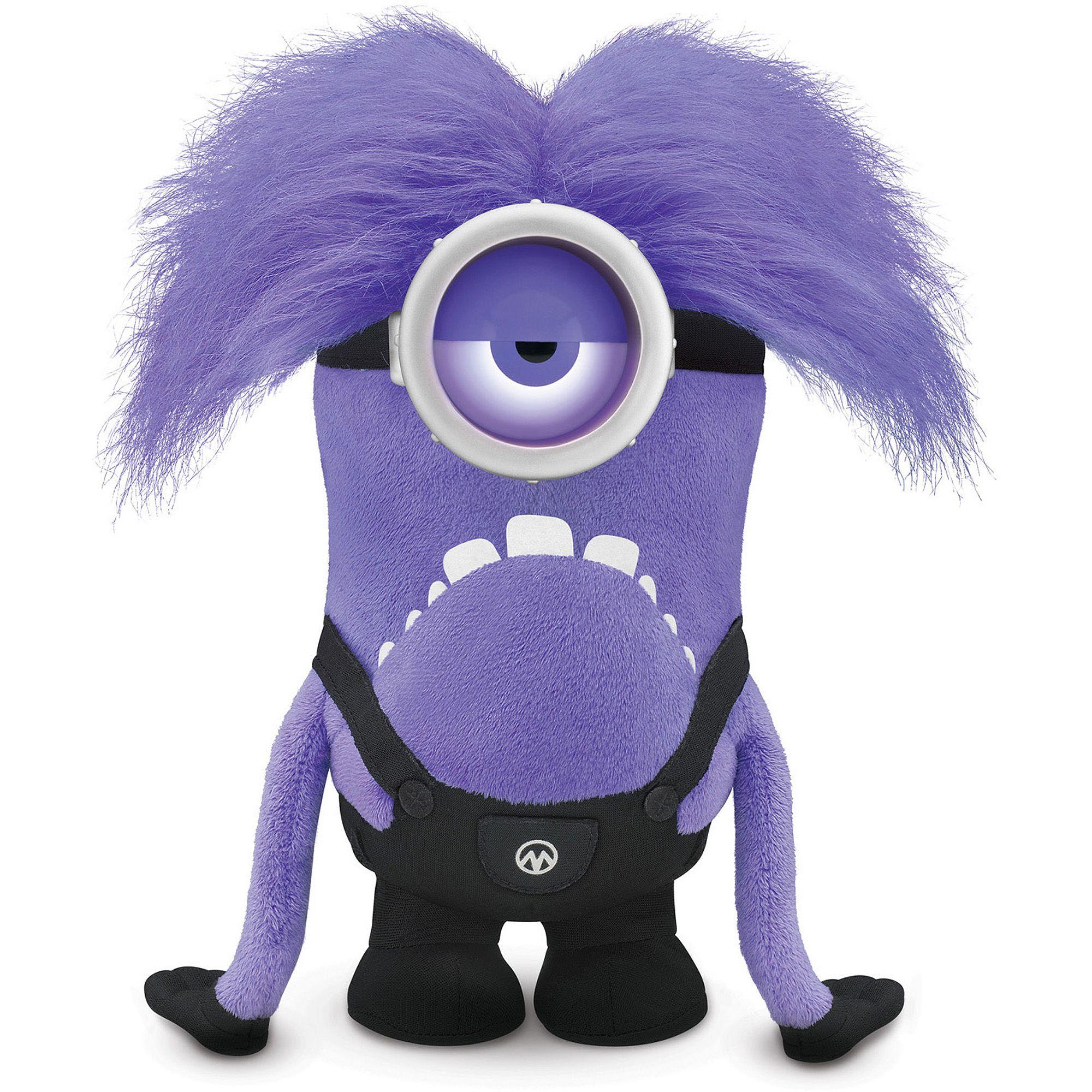 a purple minion