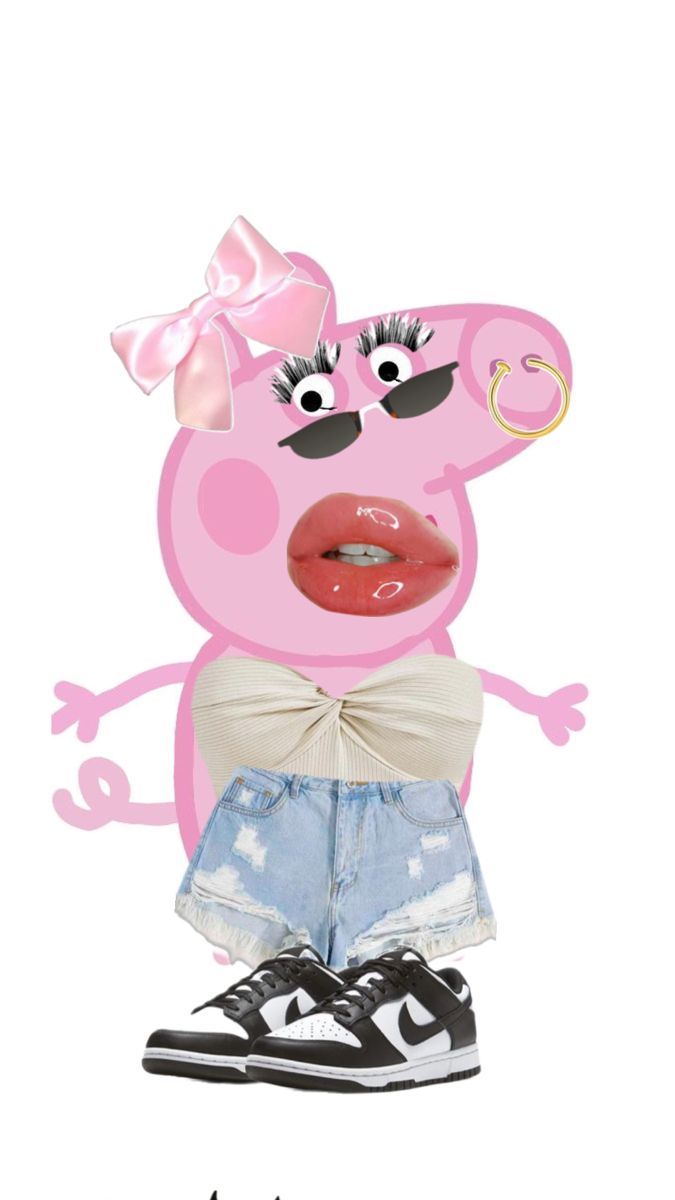 675x1200 Preppy Peppa Pig. Autumn phone wallpaper, Peppa pig, Pig