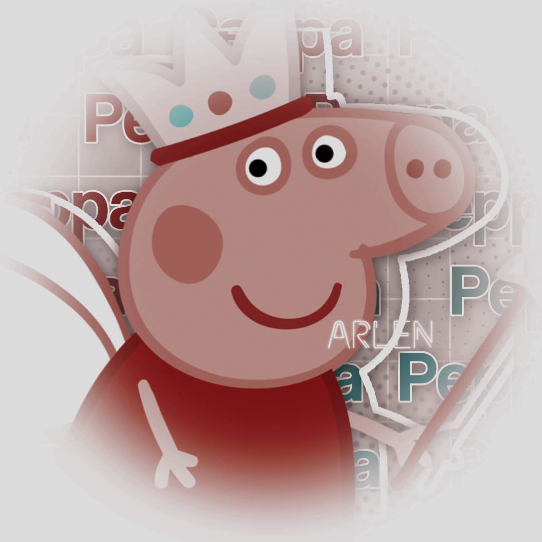 1080x1080 Peppa Pig Preppy Wallpaper
