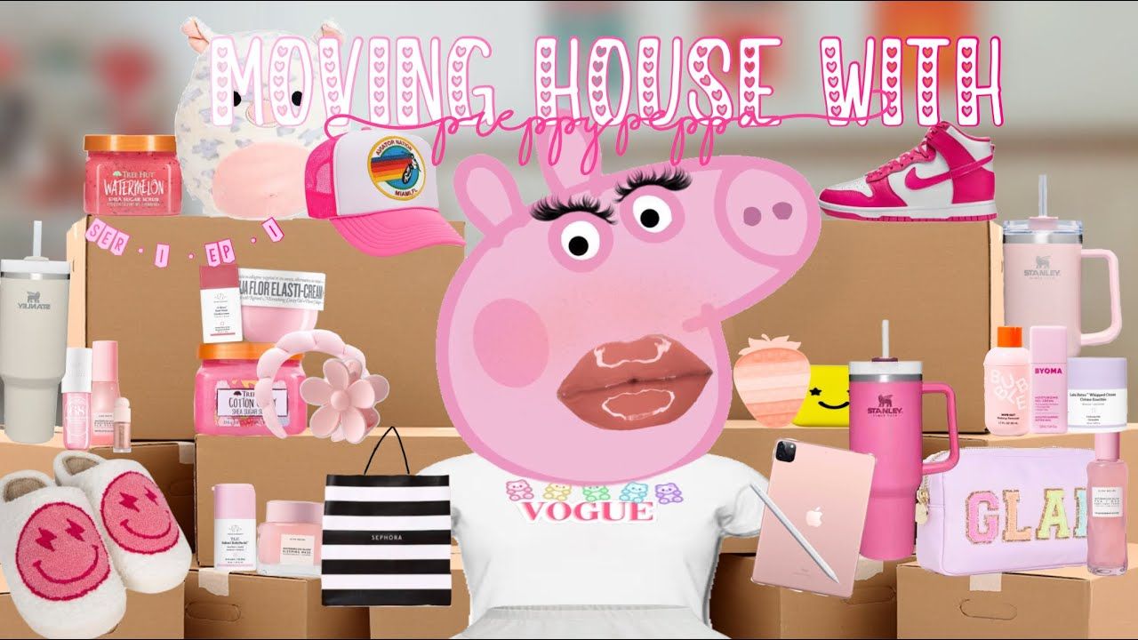 1280x720 MOVING HOUSE WITH *PREPPY PEPPA*