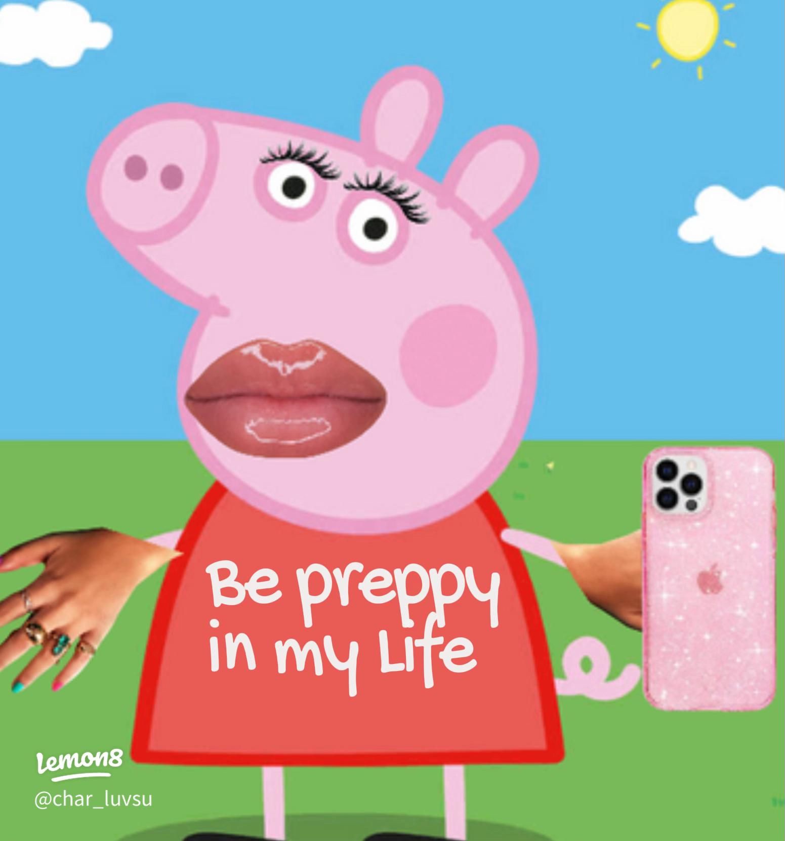 1551x1662 Discover the Preppy Side of Peppa Pig