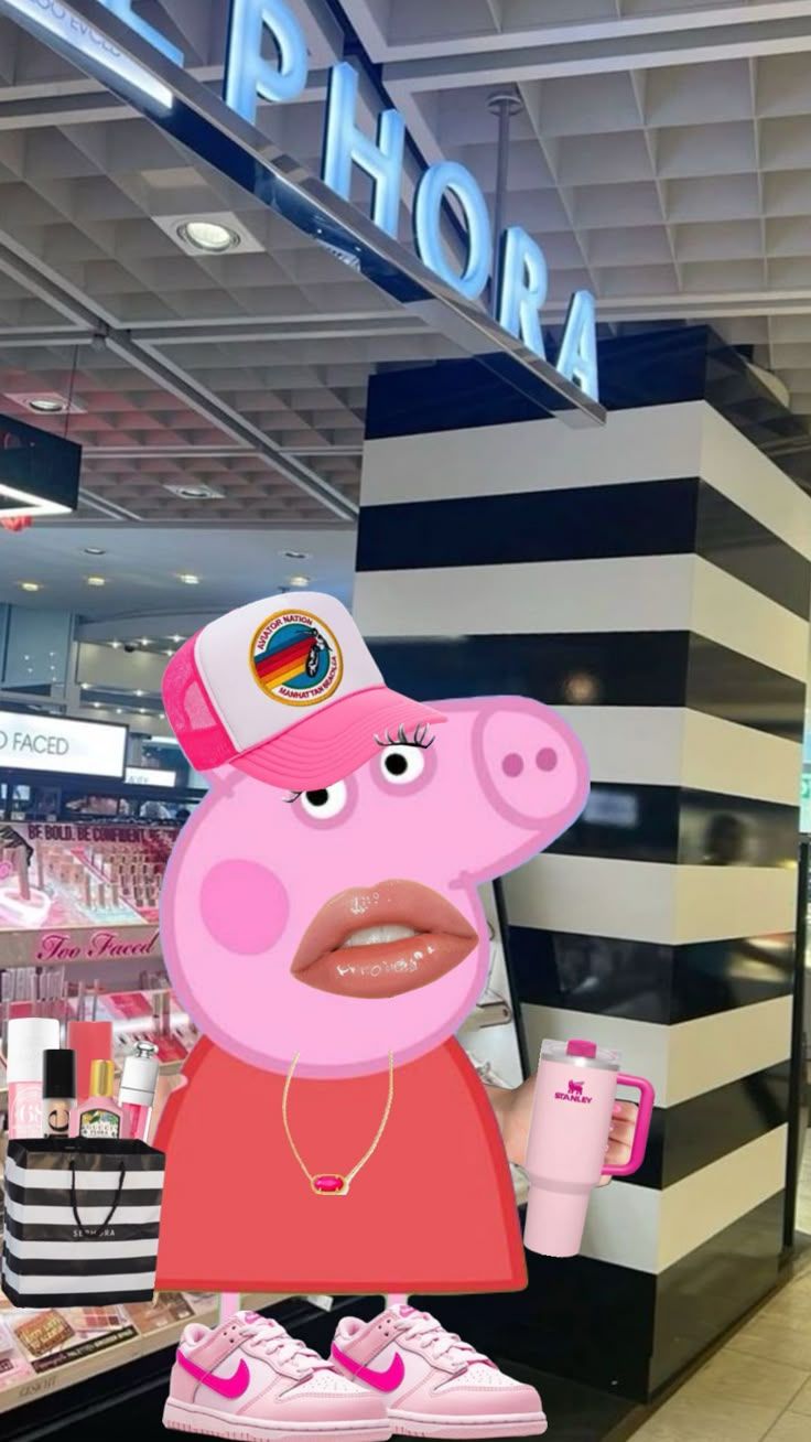 736x1308 Quick lil Sephora run for Peppa #preppy #peppa #peppapig
