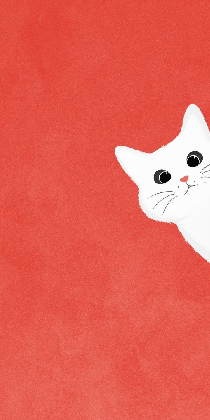 720x1440 JK Wallpaper adlı kullanıcının Cute Cat Wallpaper panosundaki Pin. Illüstrasyon posterleri, Illüstrasyonlar, İlüstrasyon