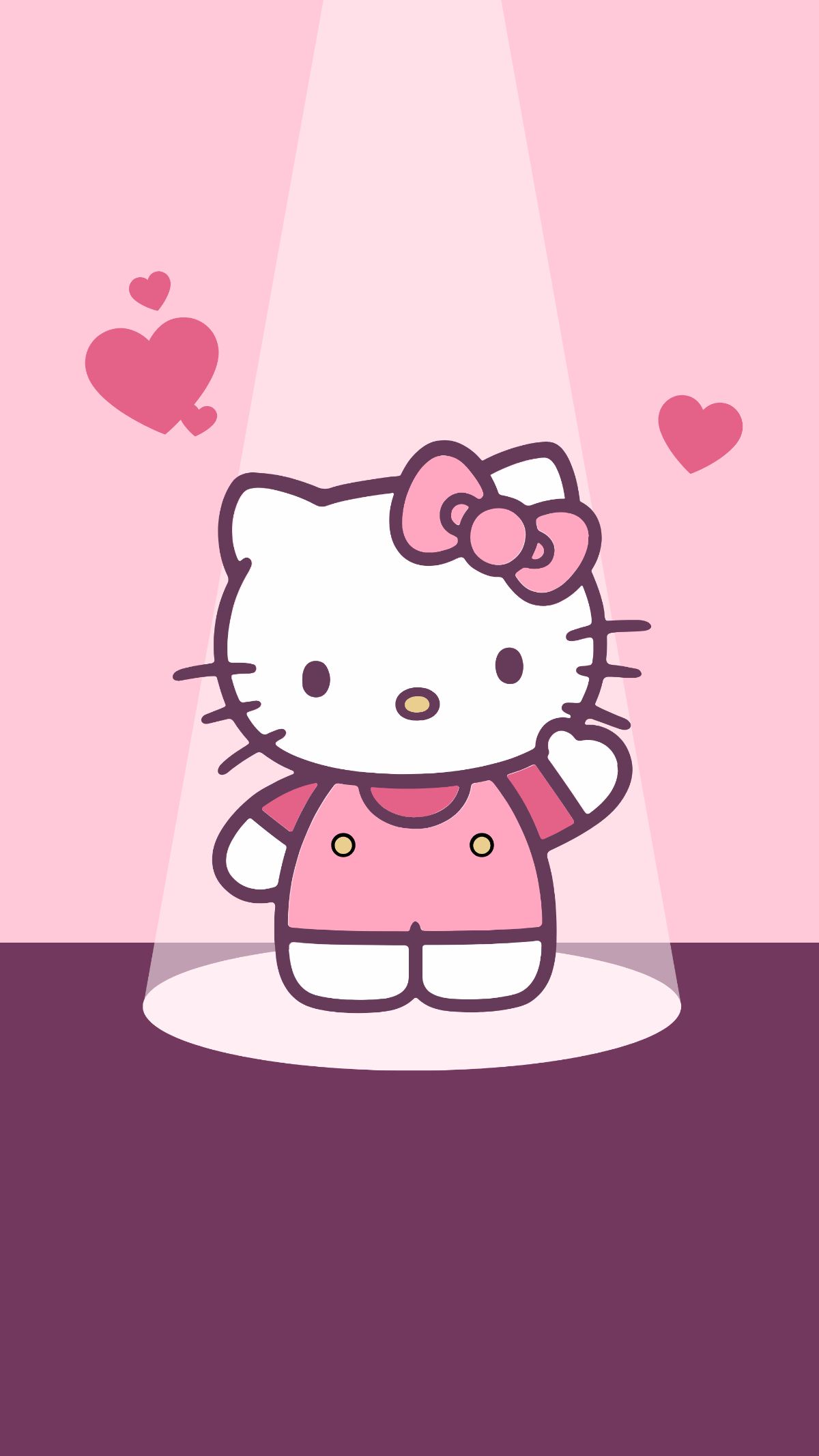 1200x2133 Free Pink Hello Kitty Wallpaper Template to Edit Online