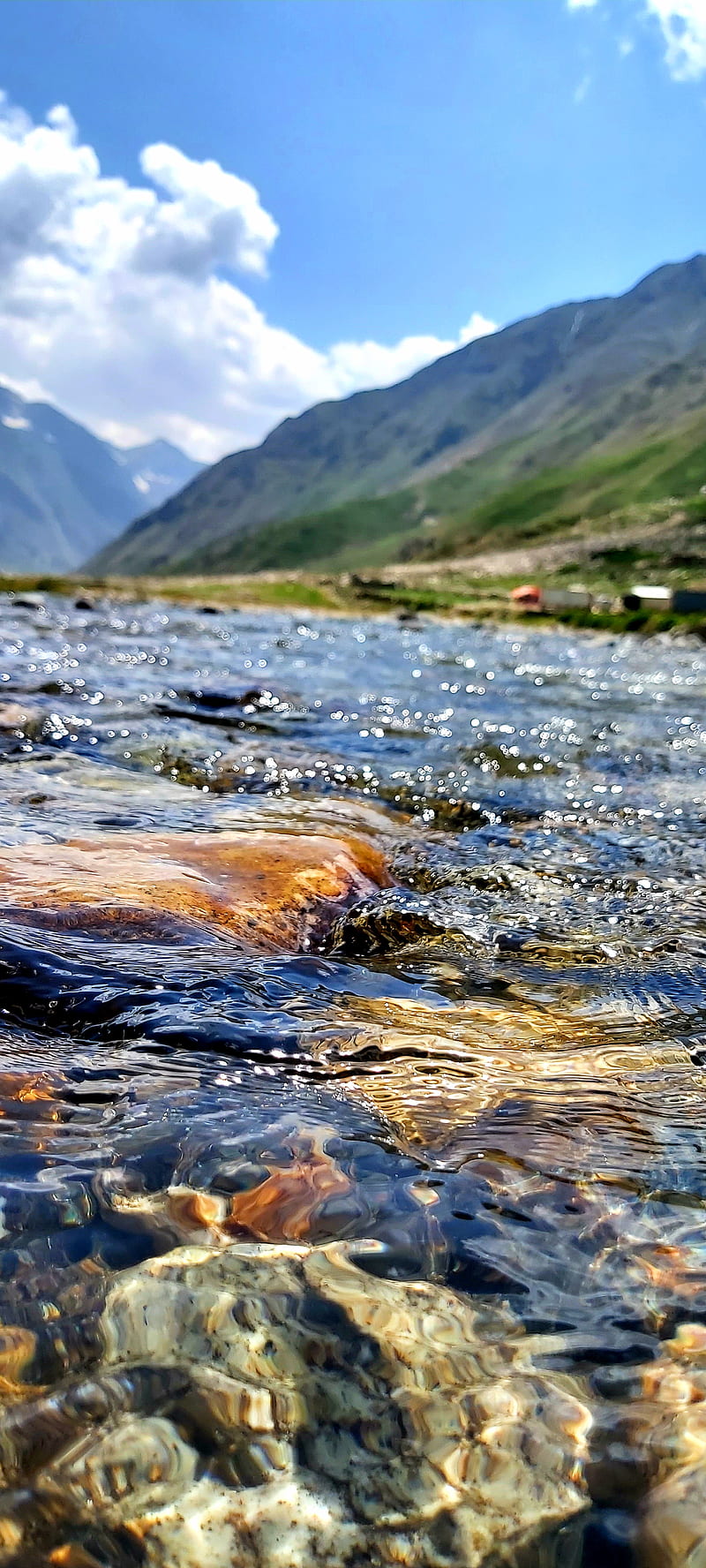 800x1776 UnderWater, beauty, lake, macy, mountains, nature, pakistan, river, scene, skardu, HD phone wallpaper