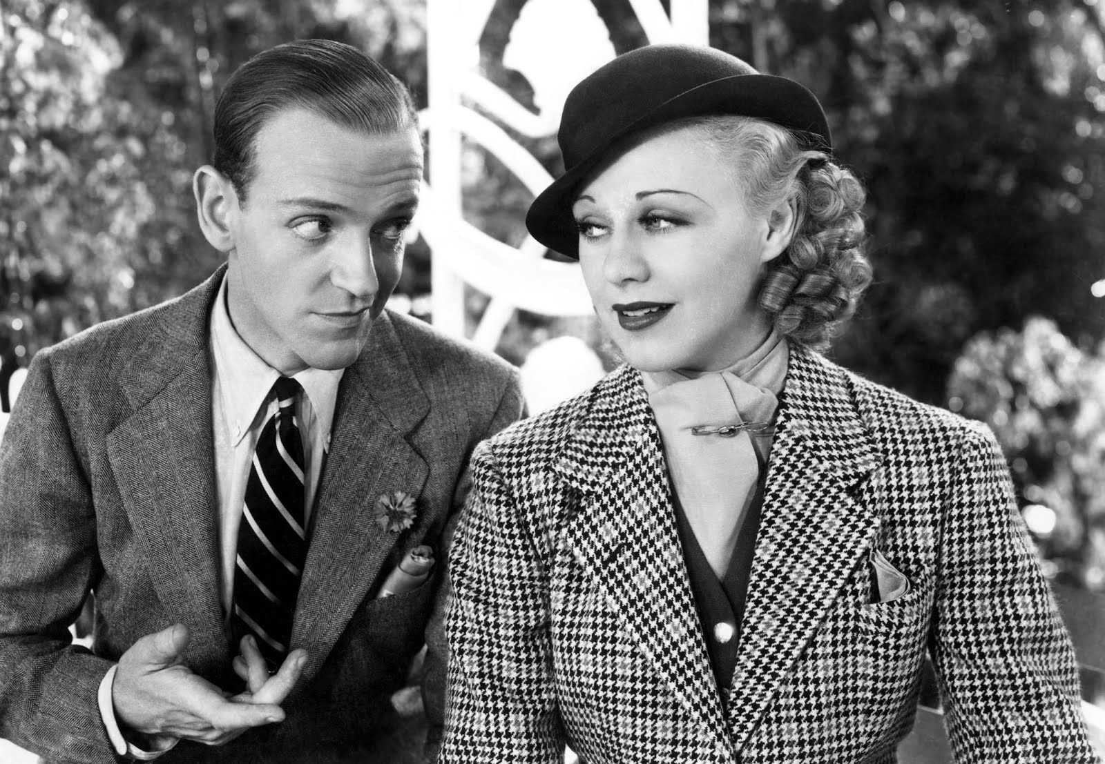 1600x1107 Still Of Fred Astaire And Ginger Rogers In Top Hat Large Picture