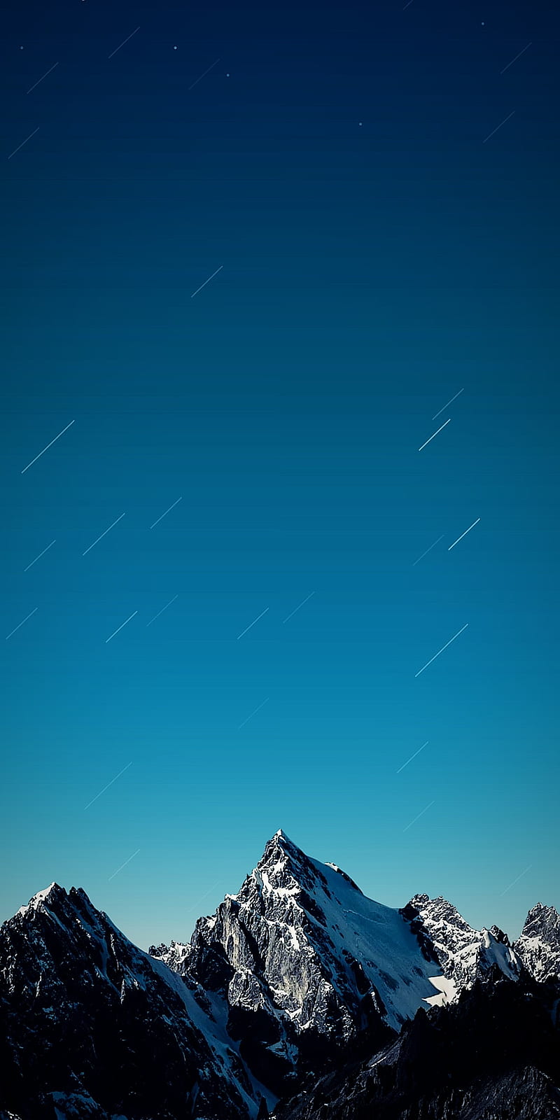 800x1600 Mount Everest, night, good, HD phone wallpaper