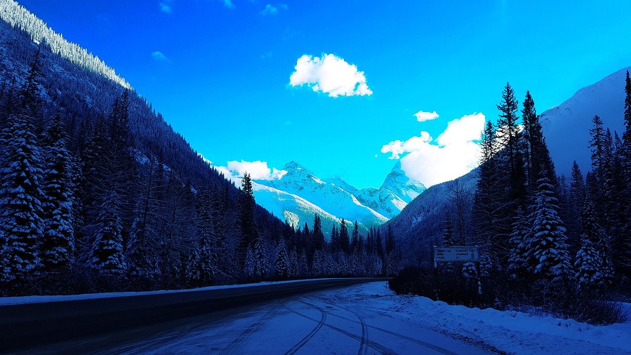 1280x720 Icefields Parkway Road Trip
