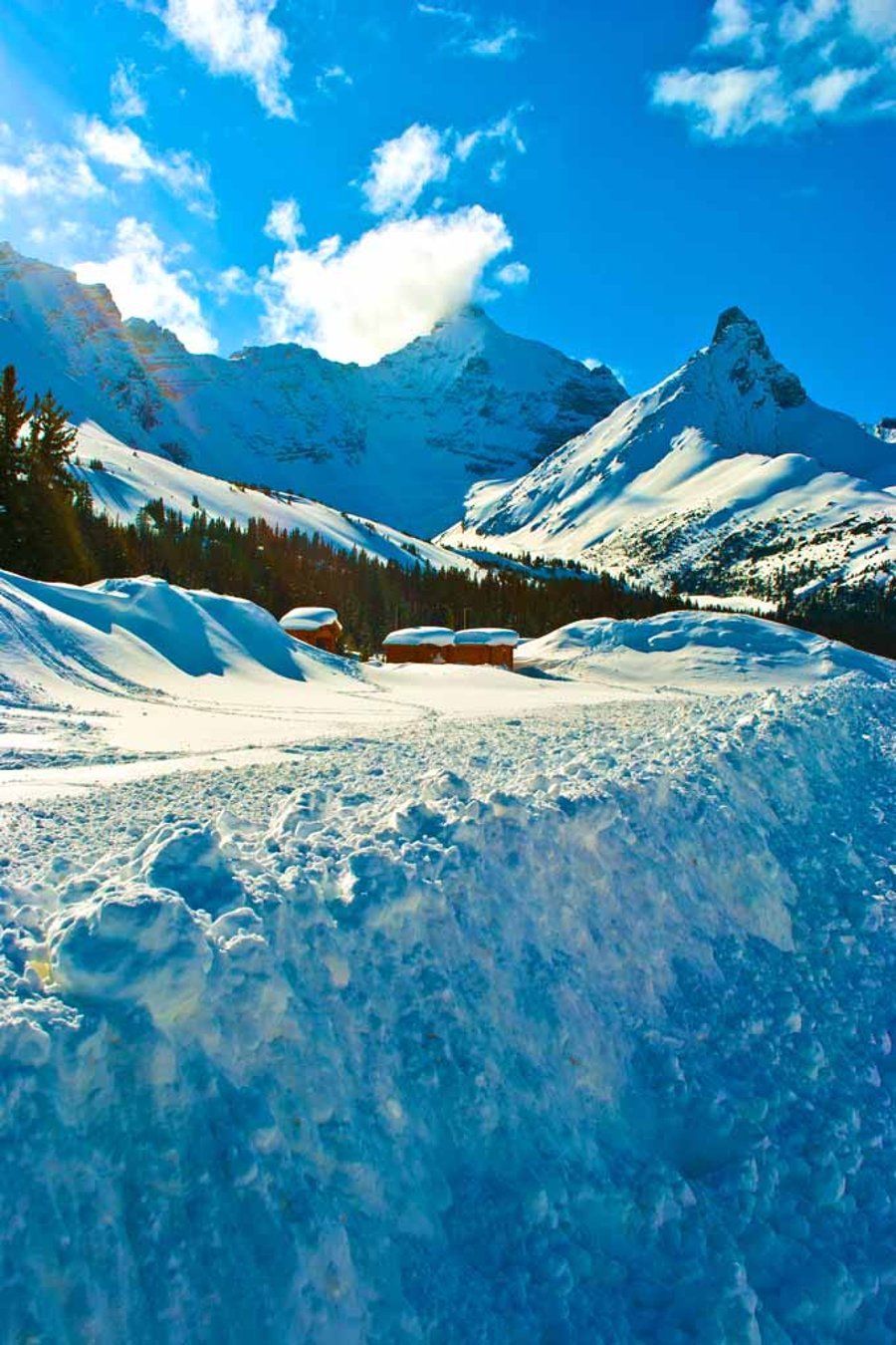 900x1350 Canadian Rocky Mountains Icefields Parkway Canada Photograph Print