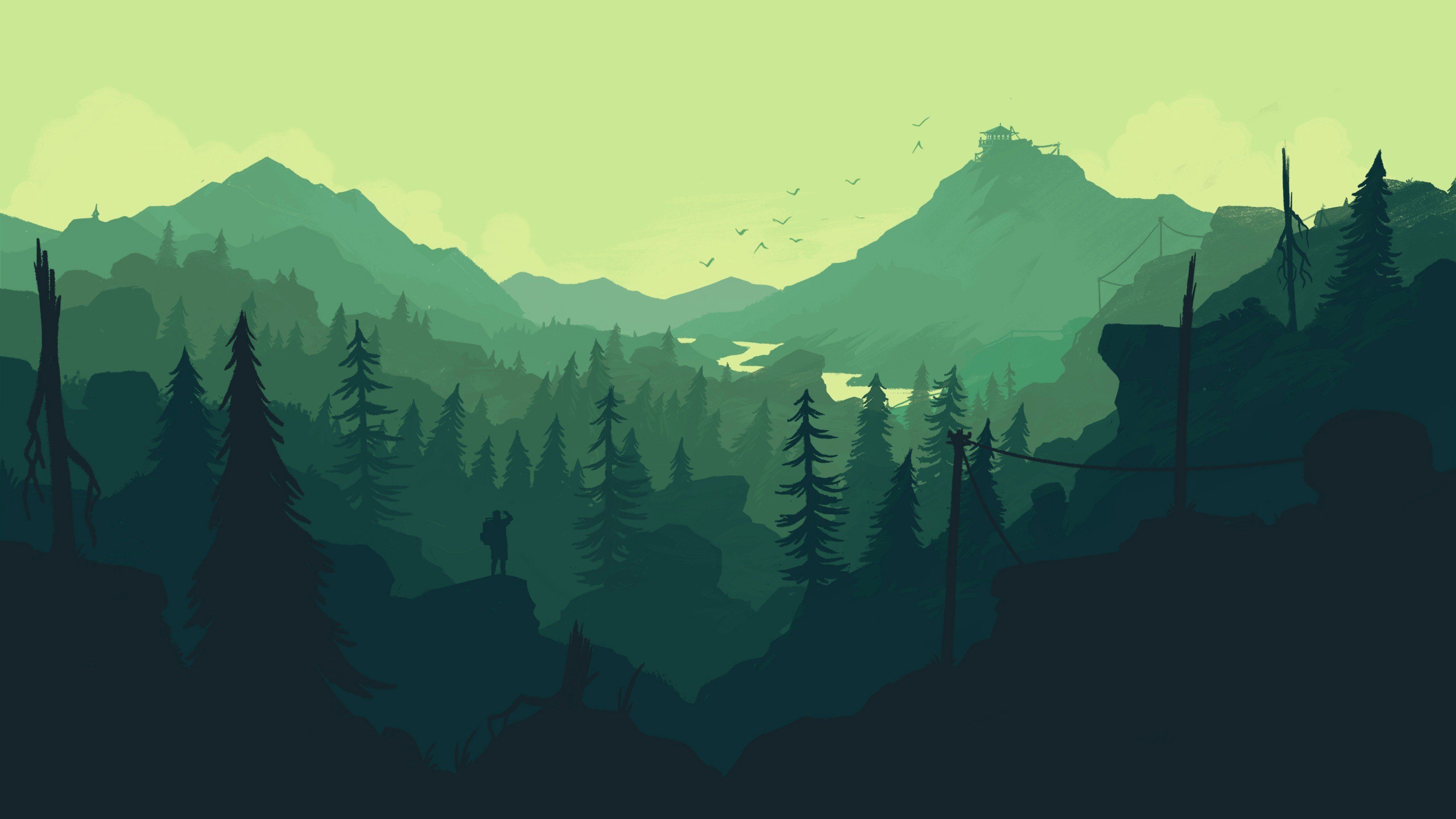 3840x2160 4K Minimalist Wallpaper HD 82745