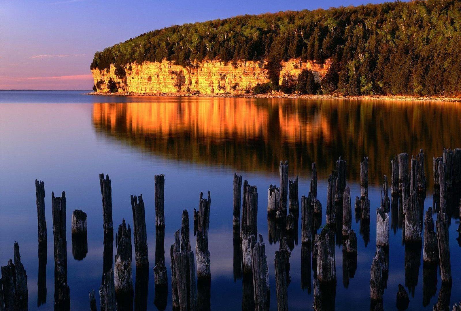 1600x1080 Delta Tag wallpaper: Clouds Ocean Delta Dawn River Morning