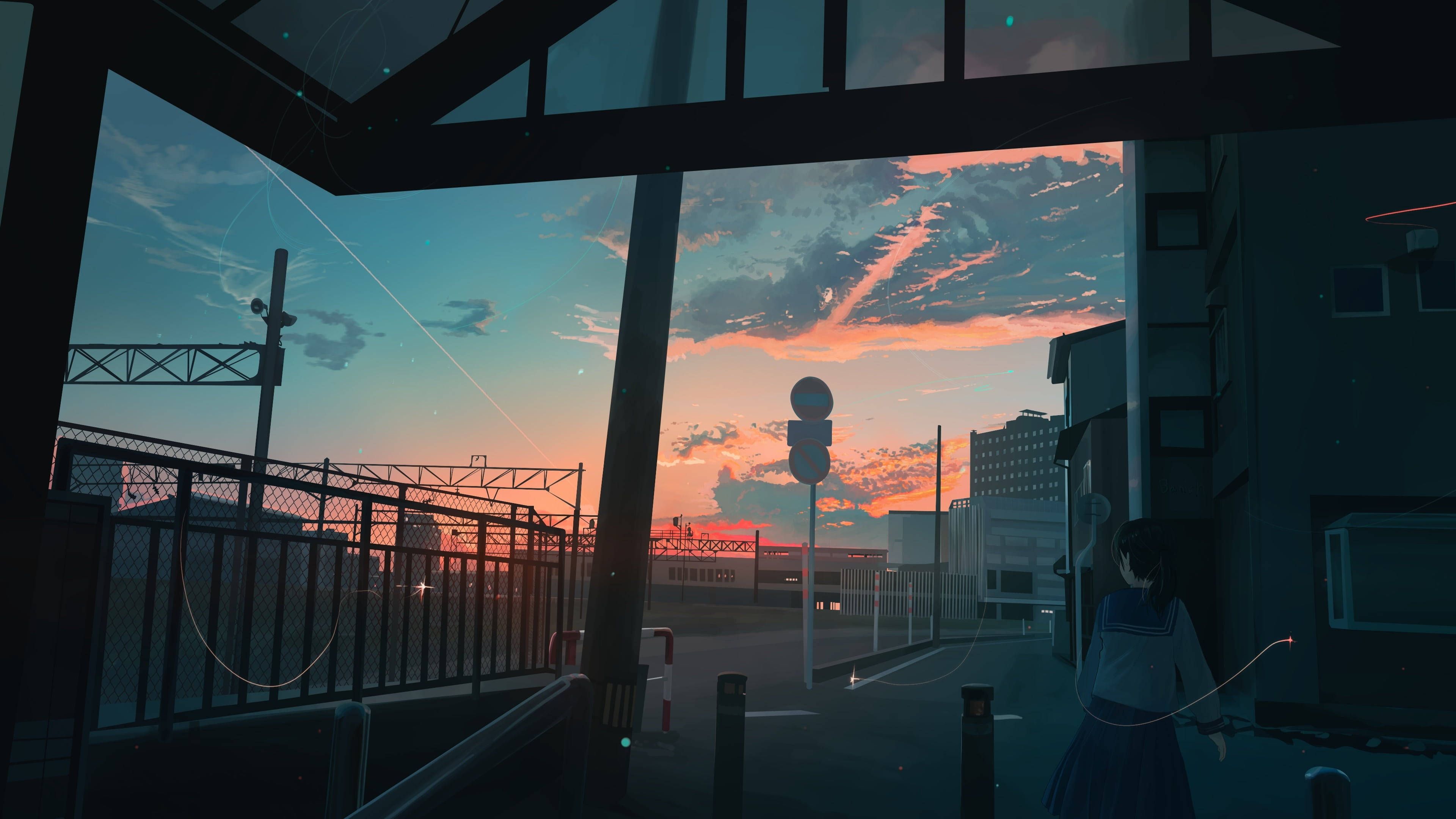 3840x2160 4k Anime Aesthetic Wallpaper