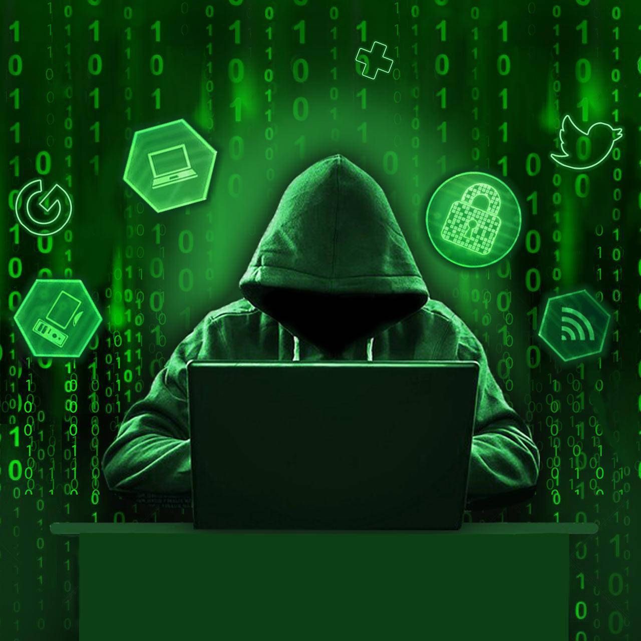 1280x1280 Hacking Android Wallpaper