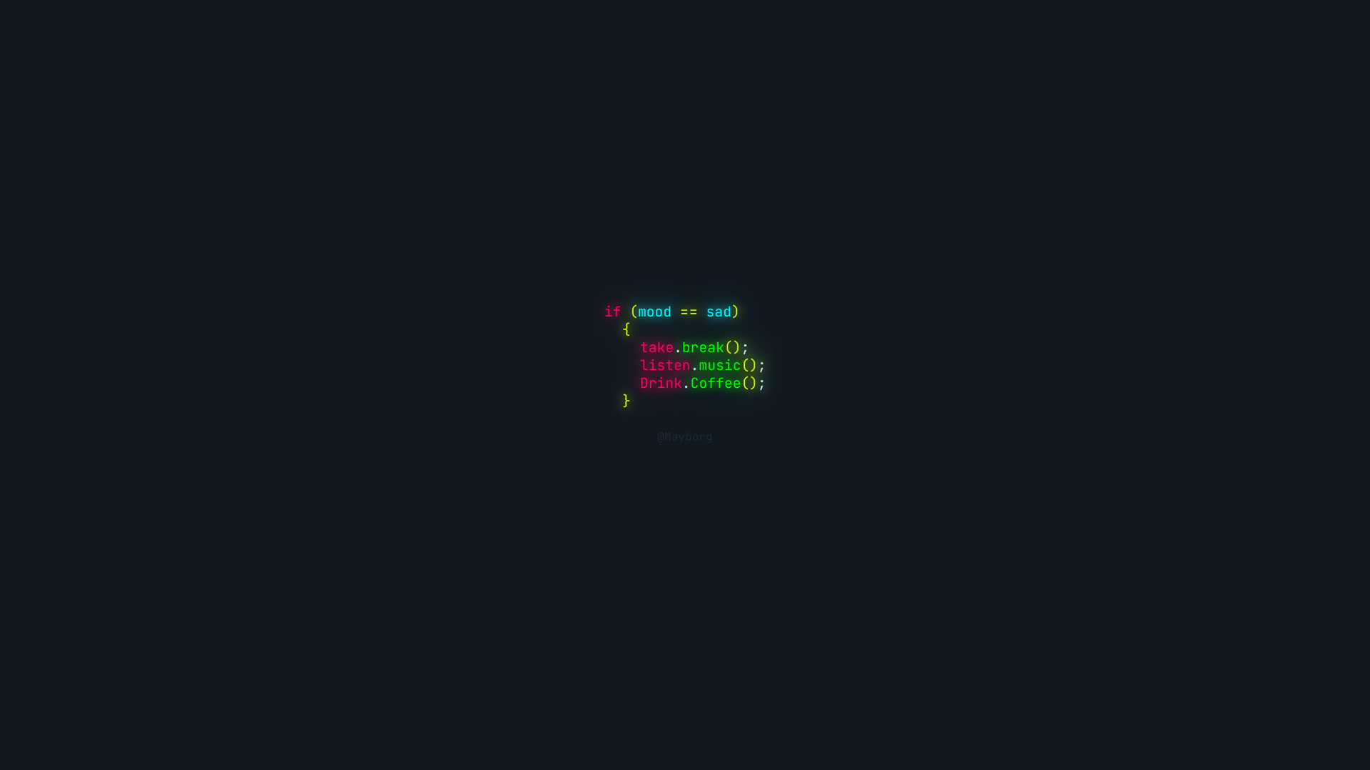 1920x1080 Minimalistic Desktop wallpaper for coders, hackers
