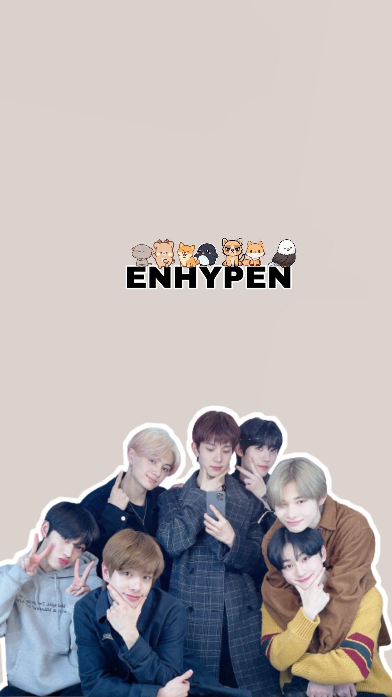 1288x2289 Enhypen Members Wallpaper