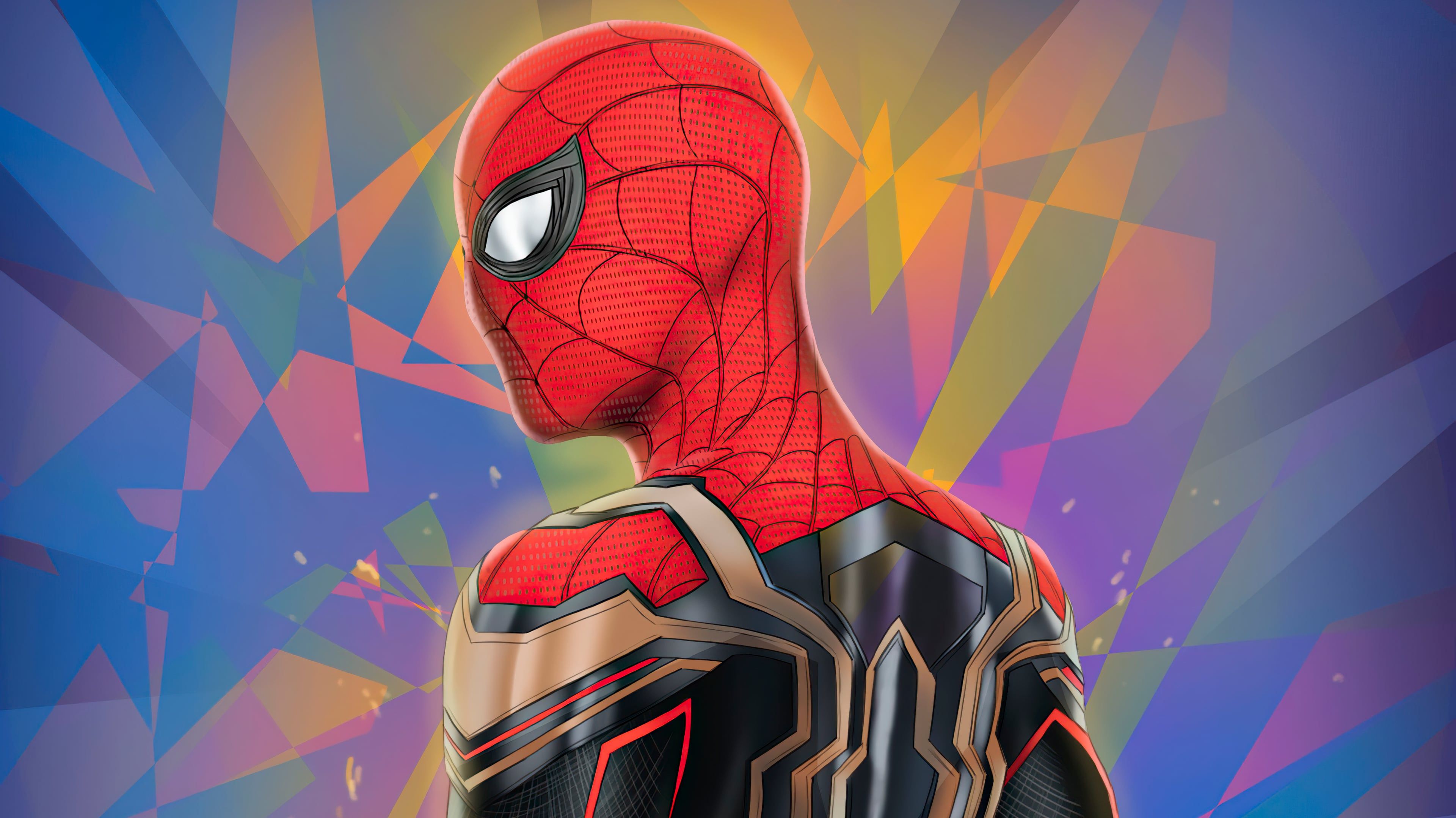 3840x2159 Spider Man No Way Home Fanart Wallpaper 4k for Desktop