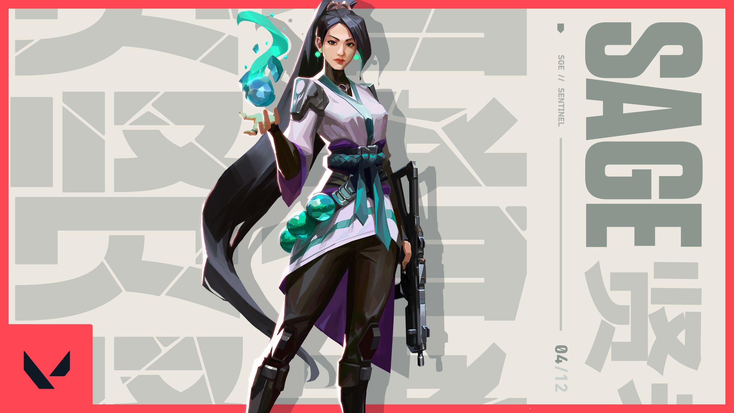 2560x1440 Hãy xem nữ anh hùng Valorant mới Sage