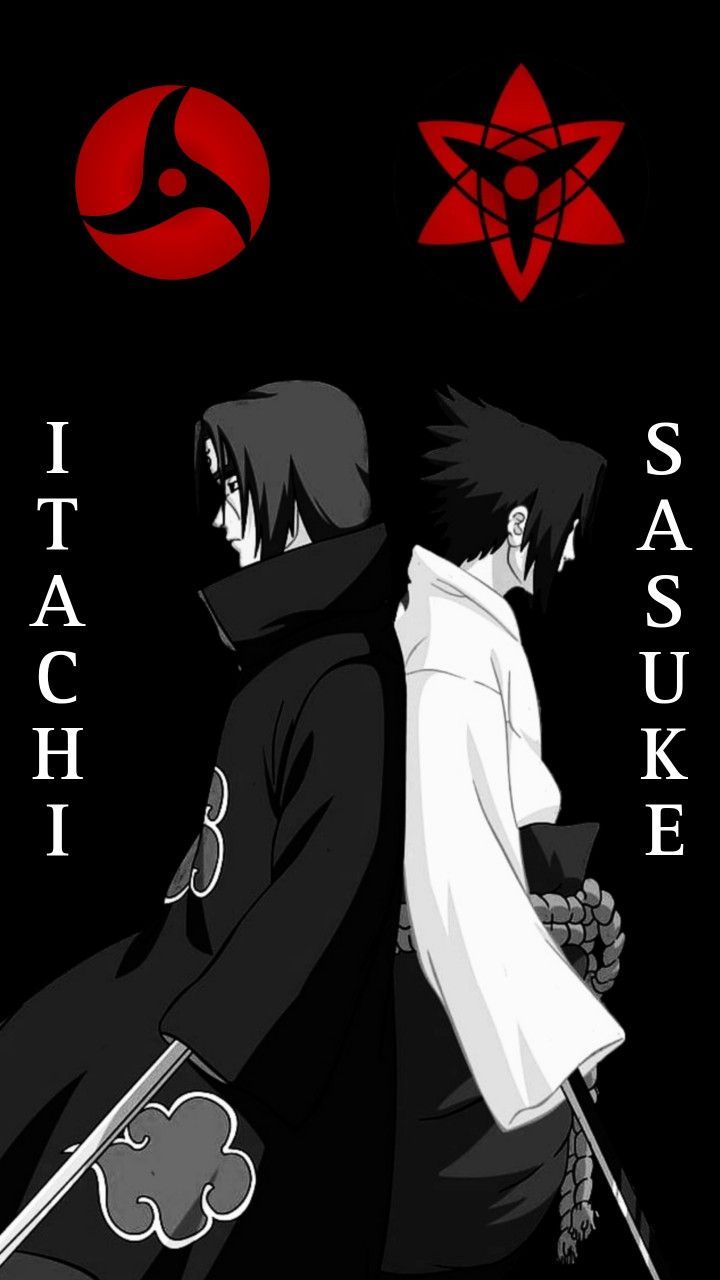 720x1280 Sasuke, Itachi Uchiha