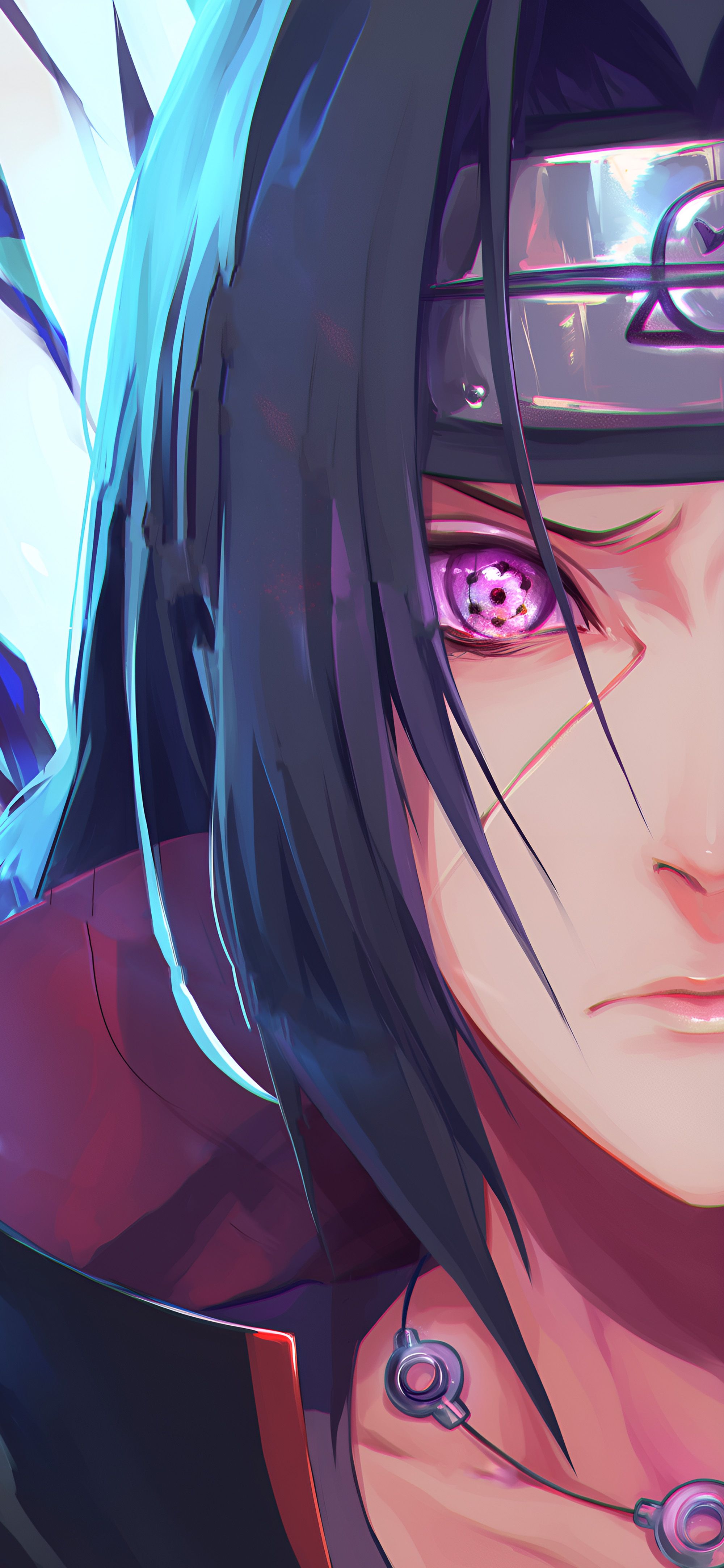 2000x4329 Itachi & Sasuke Intense Uchiha Matching Wallpaper