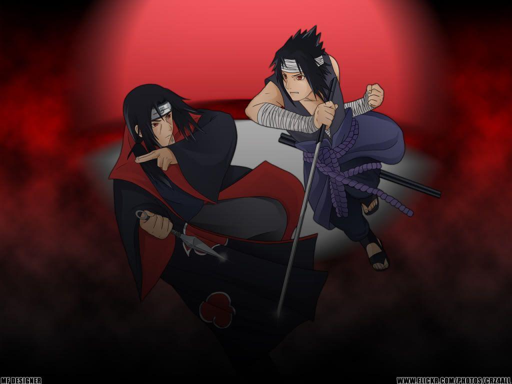 1024x768 Sasuke Vs Itachi Wallpaper