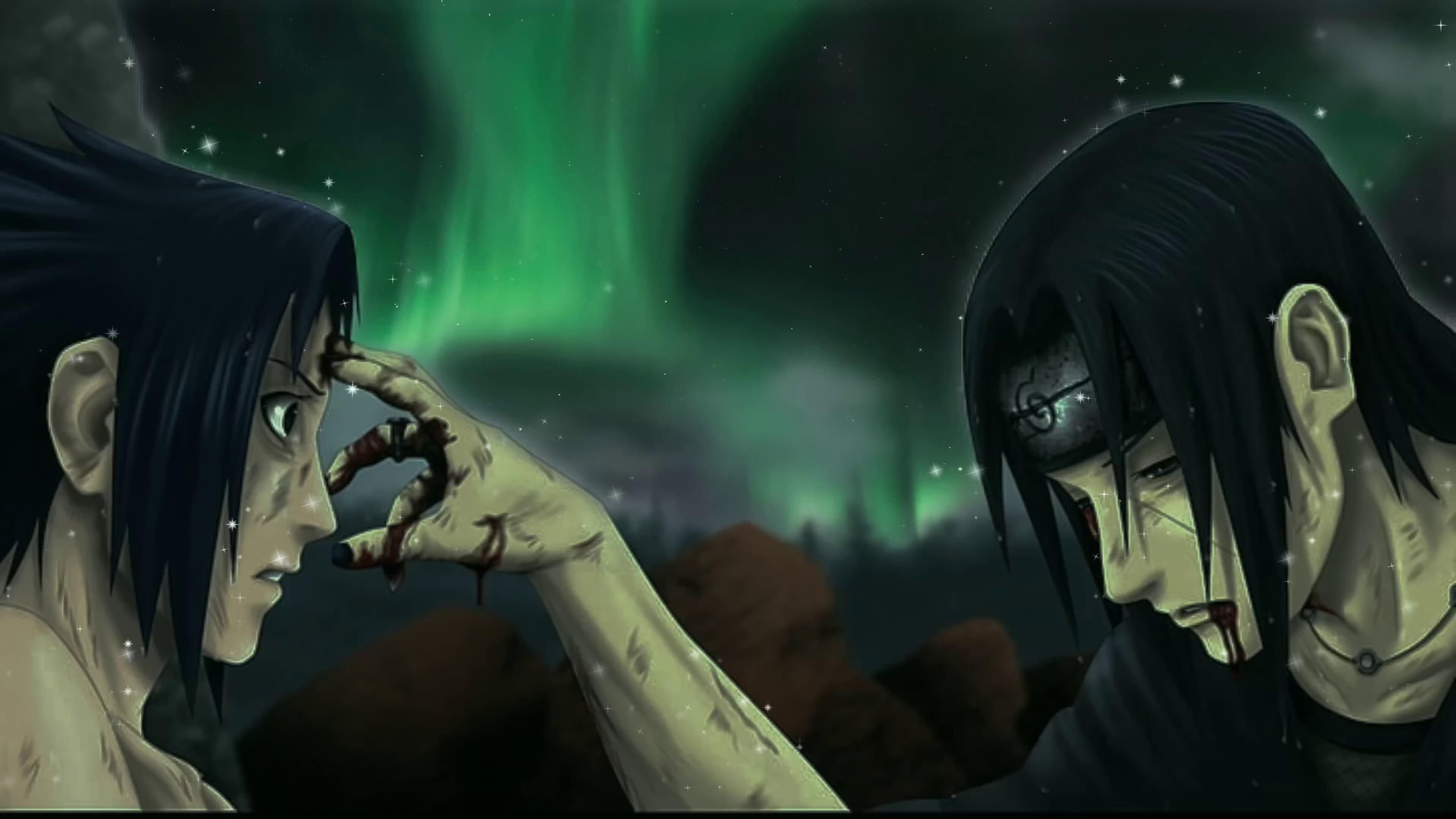 3840x2160 Itachi and Sasuke Live Wallpaper