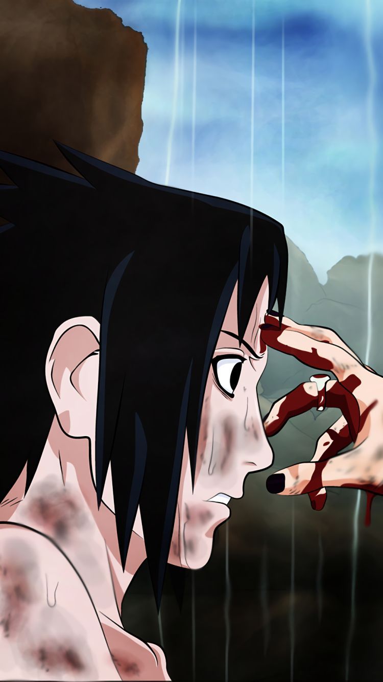 750x1334 Phone wallpaper: Itachi Uchiha, Naruto, Anime, Sasuke Uchiha 1092186