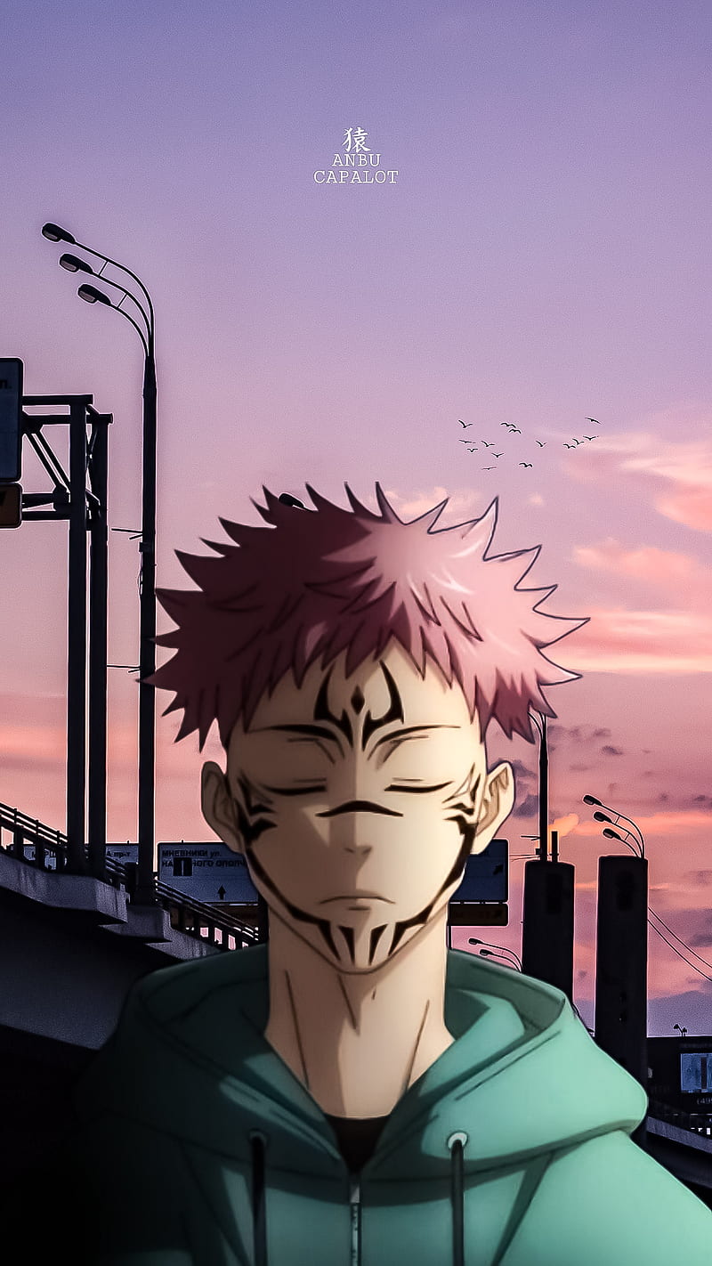 800x1422 Yuji itadori, jujutsu kaisen, yuji itadori, HD phone wallpaper