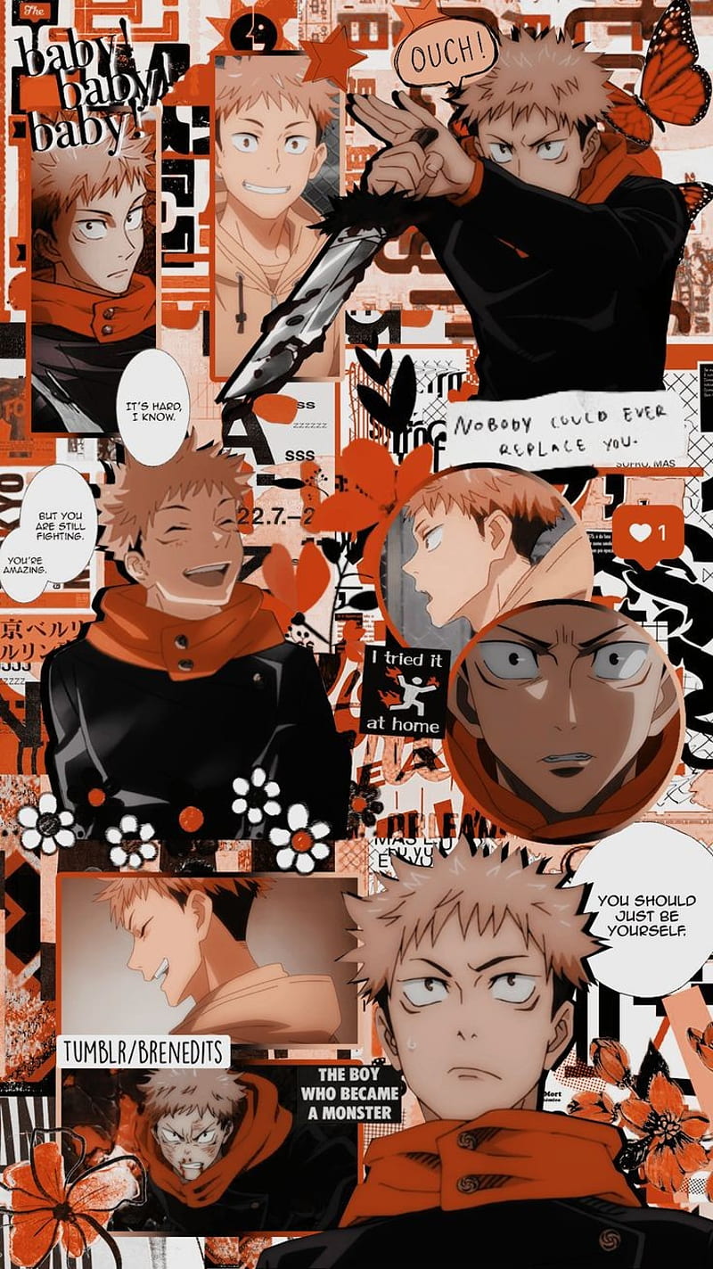 800x1423 375x667px, free download. Yuji Itadori, anime, jujutsu kaisen, yuji itadori, HD phone wallpaper