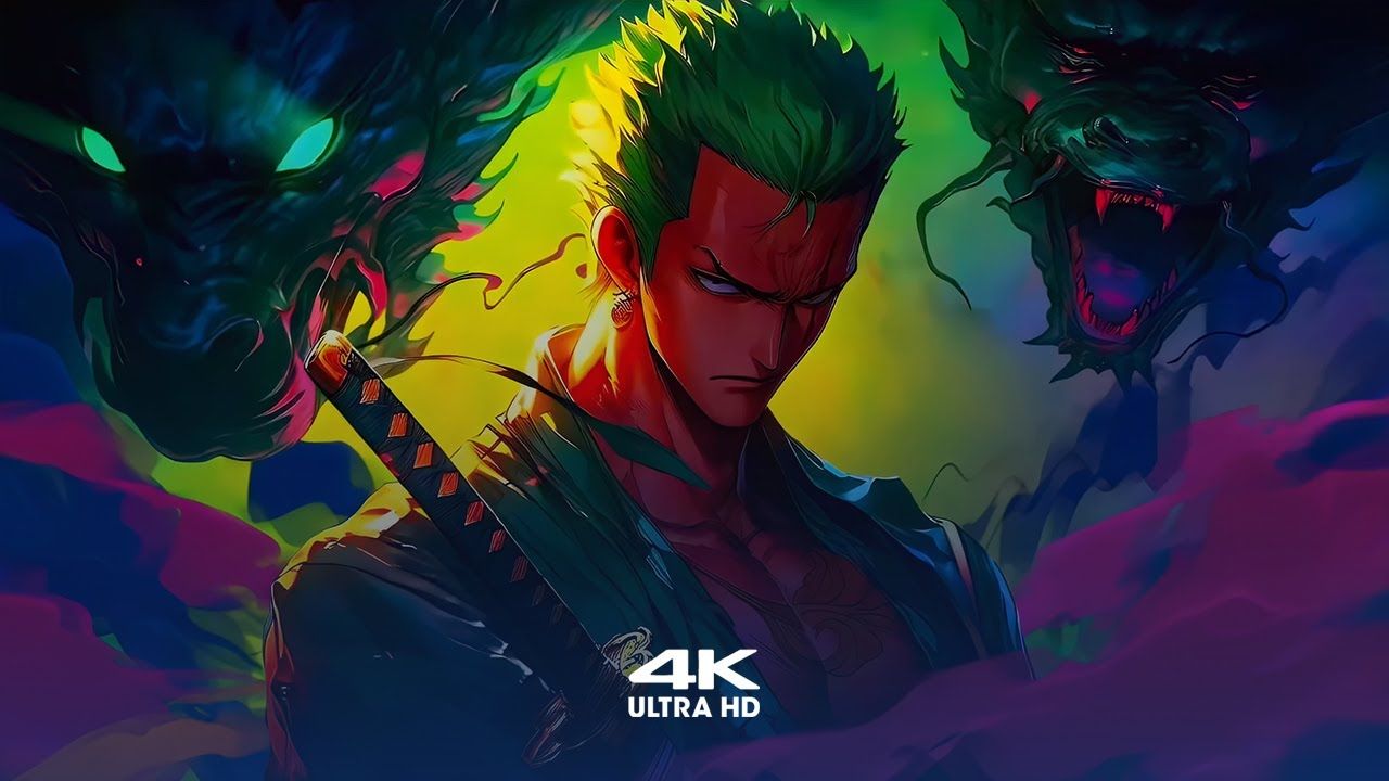 1280x720 Roronoa Zoro 4K Live Wallpaper