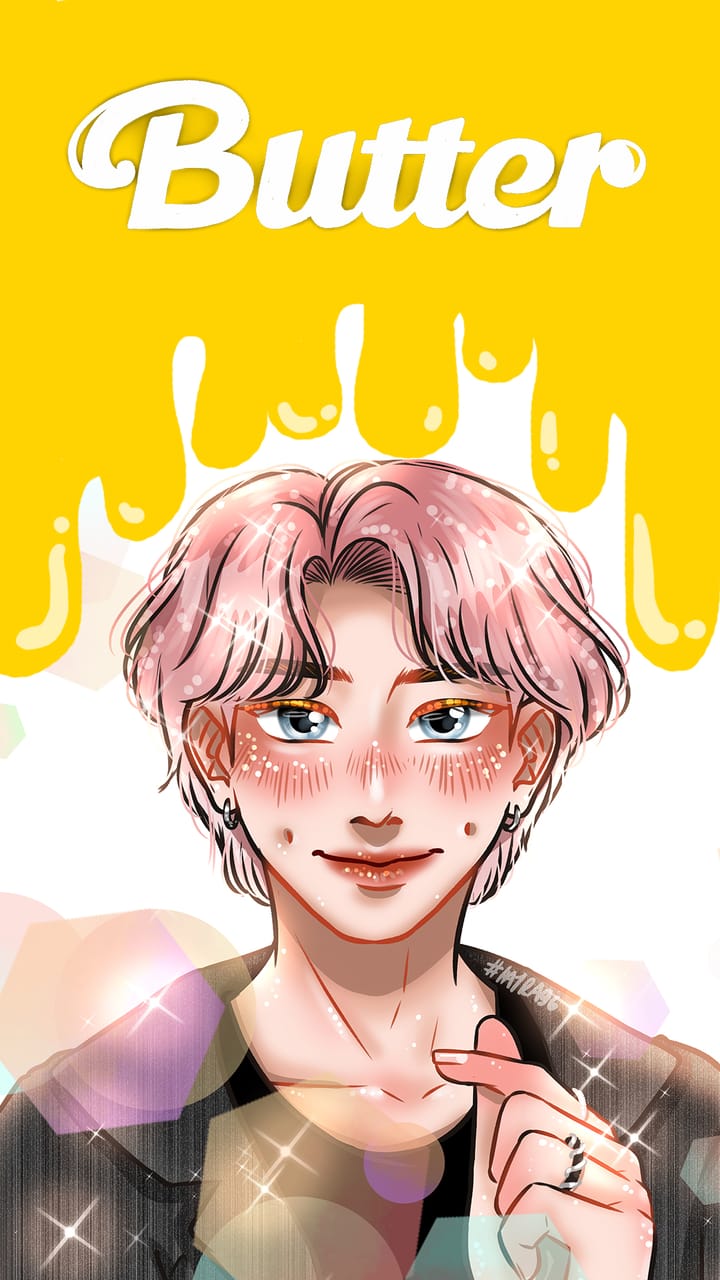 720x1280 BTS BUTTER FREE WPP [HYUNG LINE] Aika Ragisa ART street