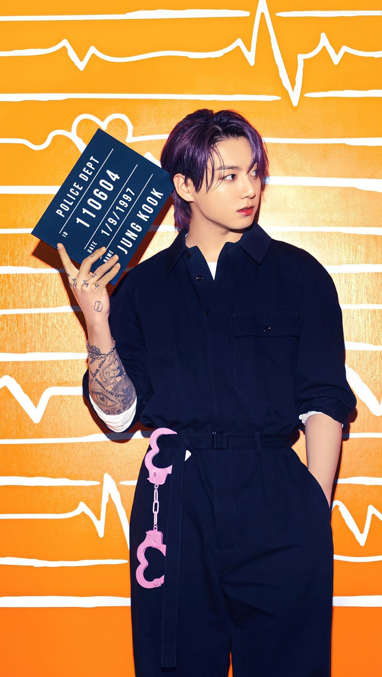 1220x2160 Jungkook from BTS Butter Wallpaper 4k for iPhone and Mobile Phone