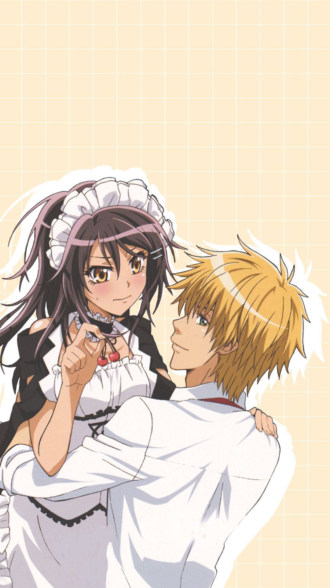 1080x1920 Download Kaichou Wa Maid Sama Light Art Wallpaper