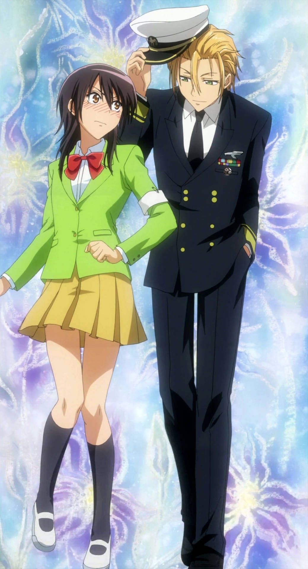 1039x1920 Download Kaichou Wa Maid Sama Dazzling Usui Wallpaper
