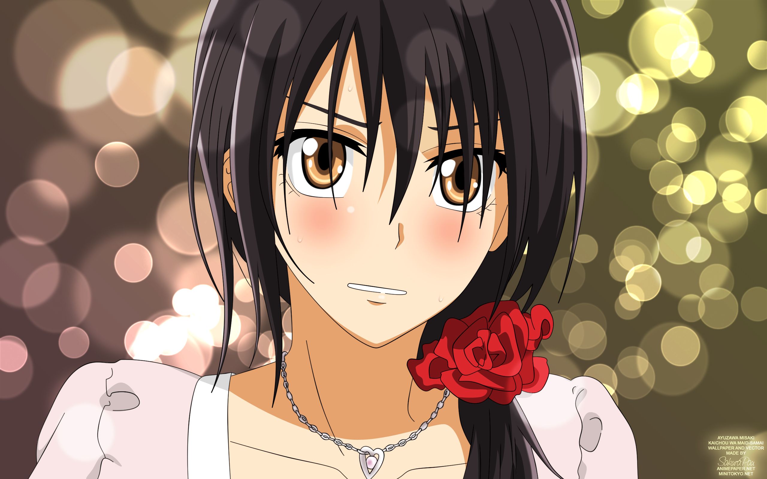 2560x1600 Wallpaper Girl, Anime, Anime, Kaichou Wa Maid Sama, Misaki Ayuzawa, The Student President Is A Maid For Mobile And Desktop, Section сёдзё, Resolution 2560x1600