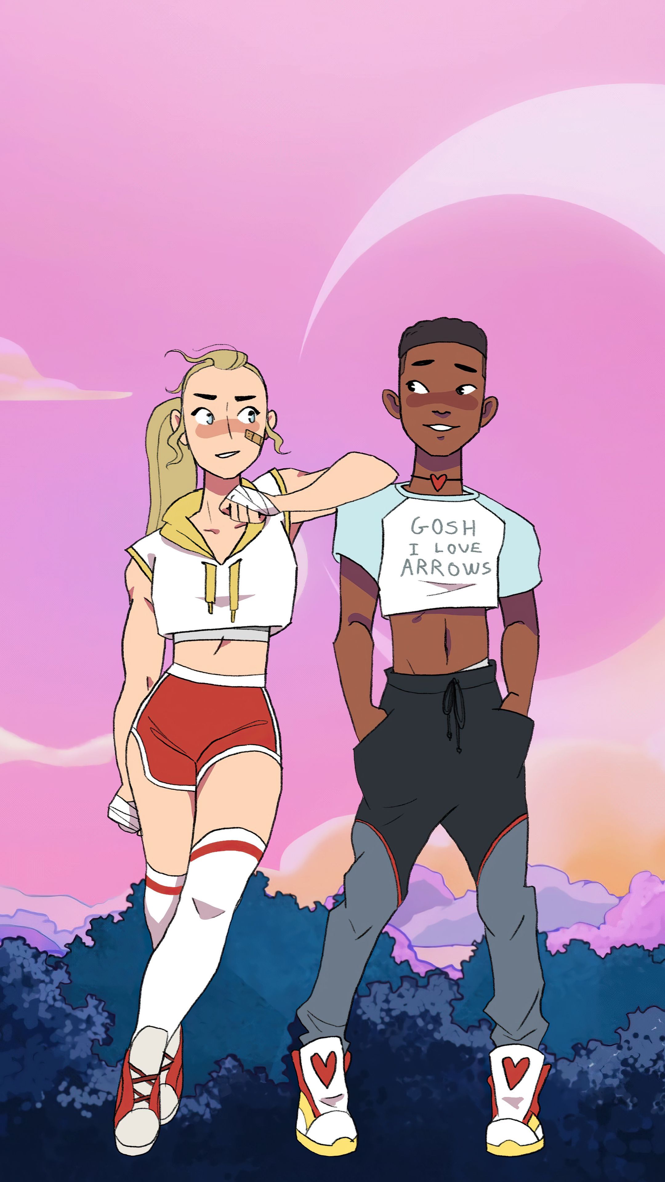 2160x3840 She Ra And The Princesses Of Power Wallpaper
