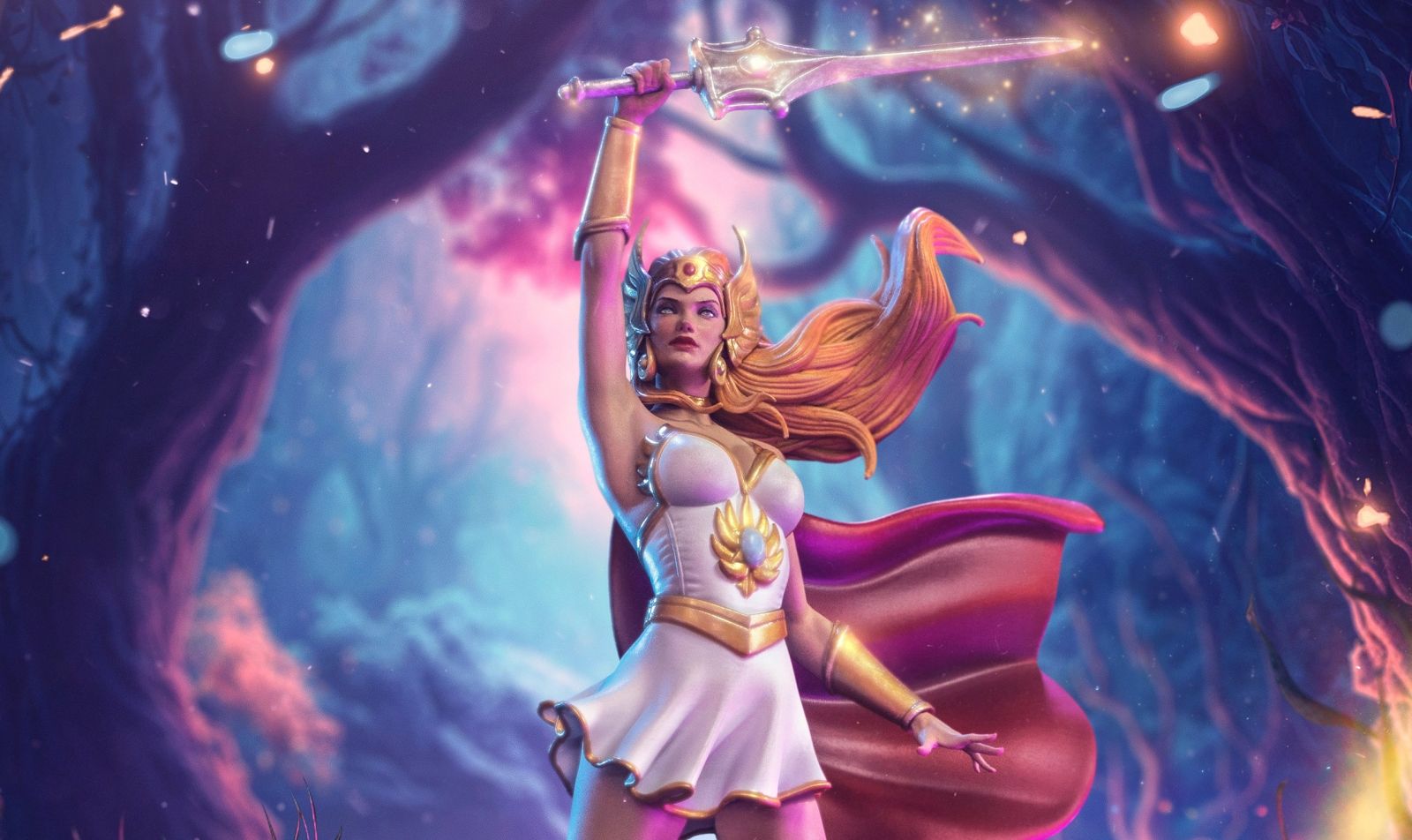 1600x952 She Ra: Princess Of Power Battle Diorama Series Collectible Statue Unveiled By Iron Studios