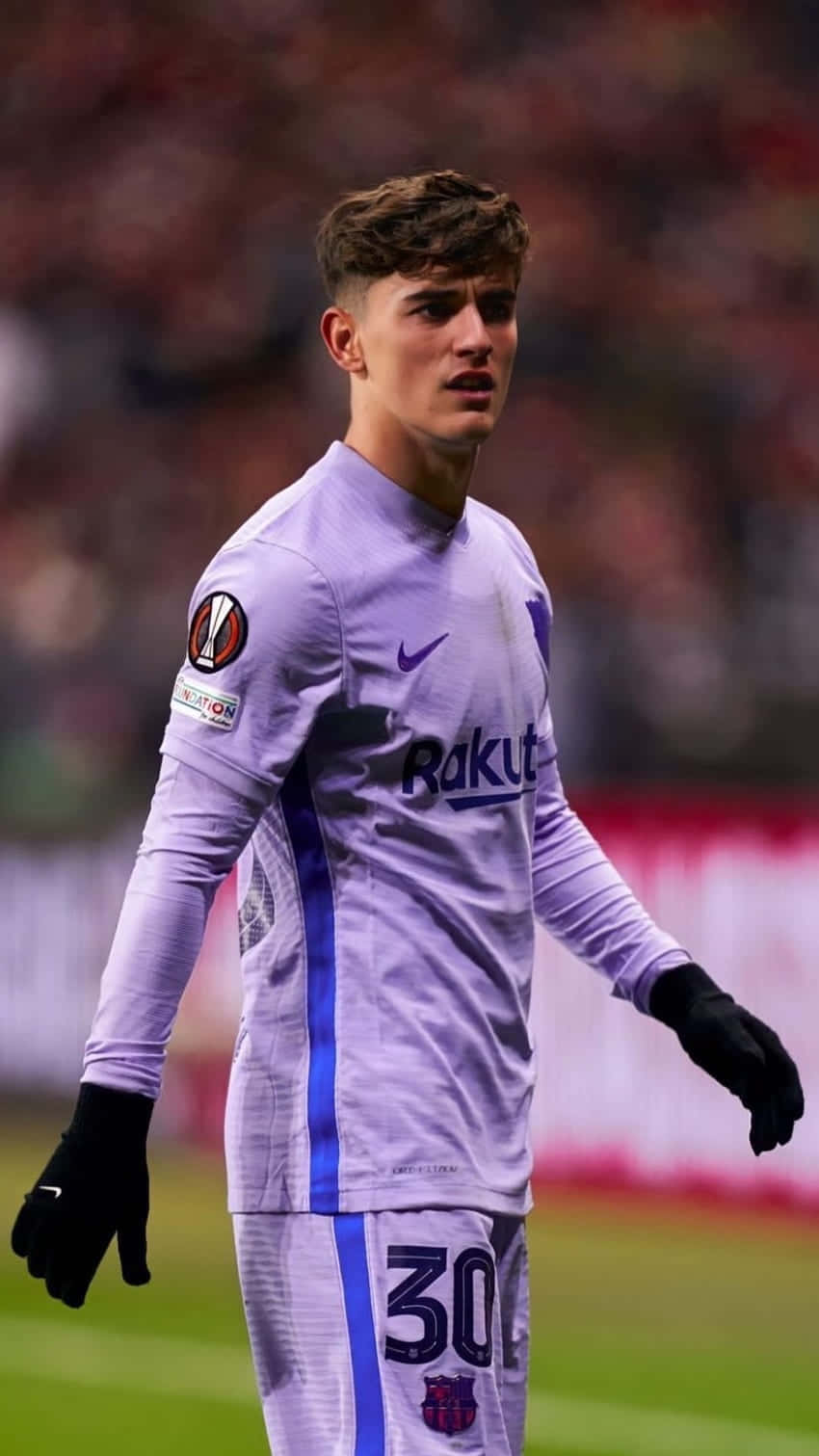 850x1511 Download Gavi F C Barcelona Midfielder Wallpaper