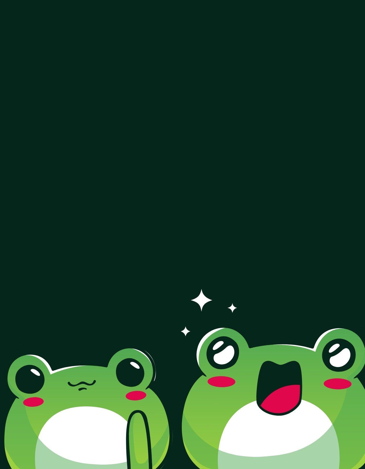1245x1600 Free and customizable frog wallpaper templates