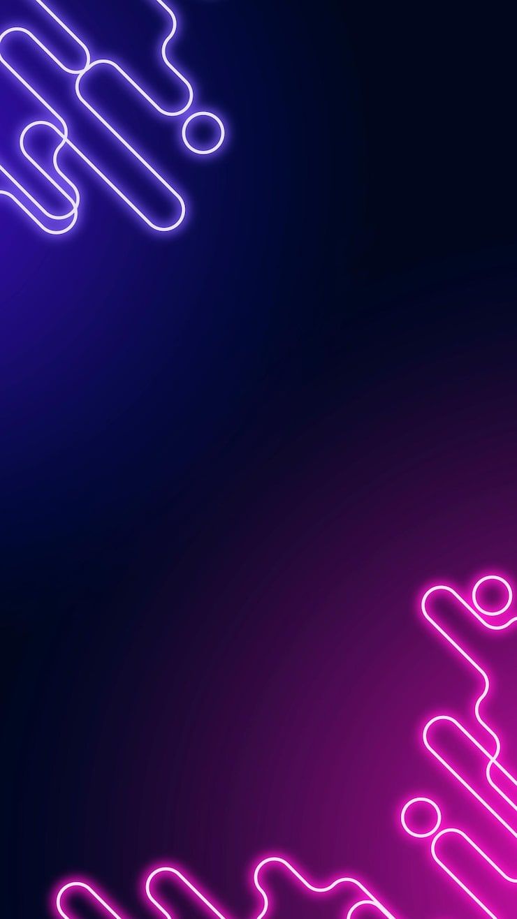 740x1316 Neon purple wallpaper Image