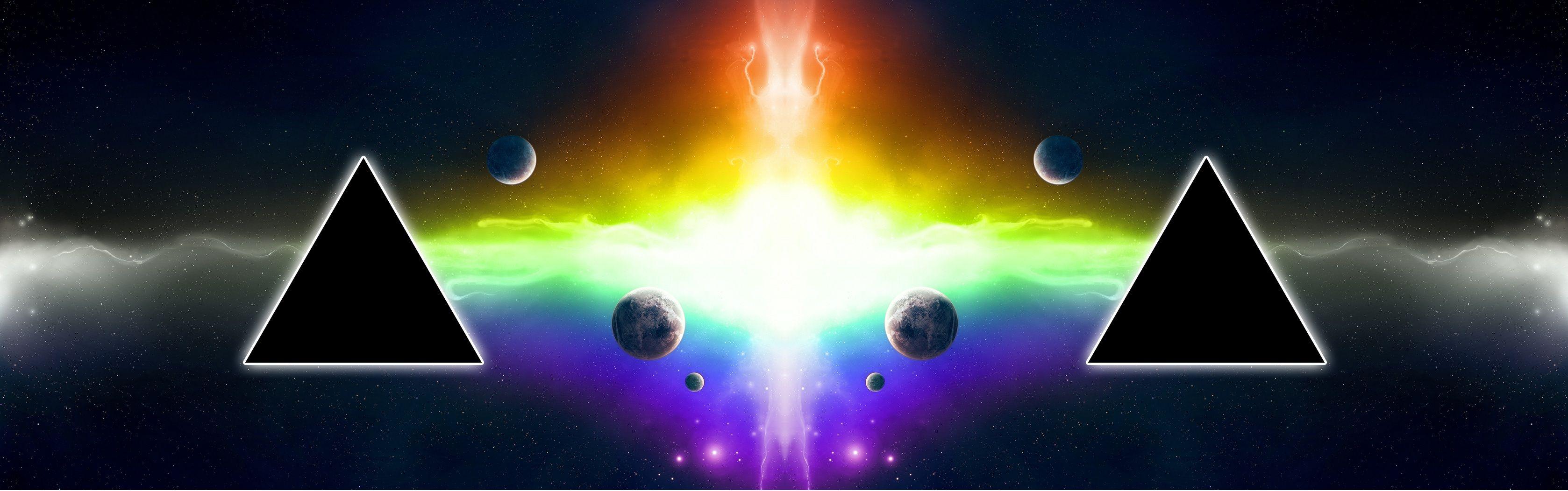 3356x1052 Dark Side of The Universe 4K Wallpaper