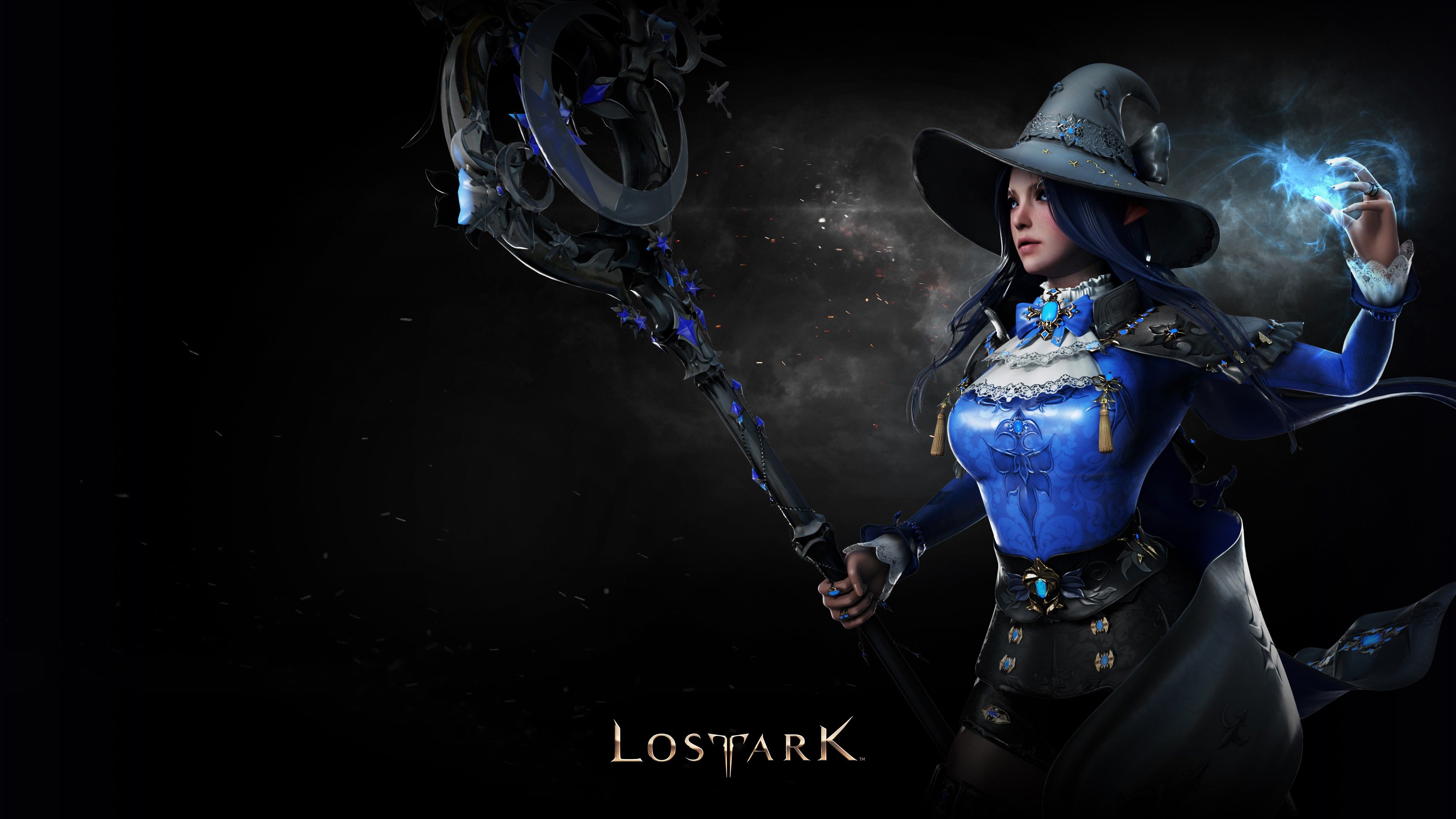 3840x2160 Warrior, Martial Artist, Gunner, Mage, and Assassin 4K HD Lost Ark Wallpaper