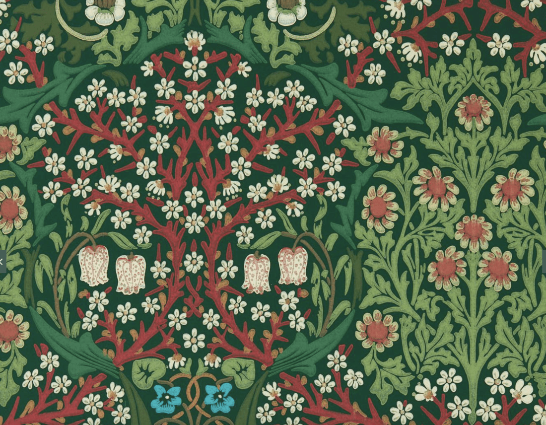 1100x856 What's That Wallpaper? Sex Education and Succession : Annie Elliott Design