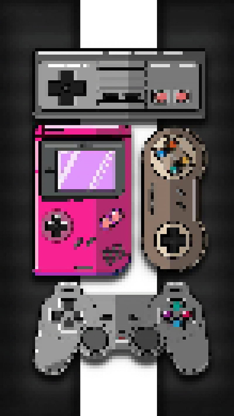 800x1422 Video Games, retro, pixelated, HD phone wallpaper