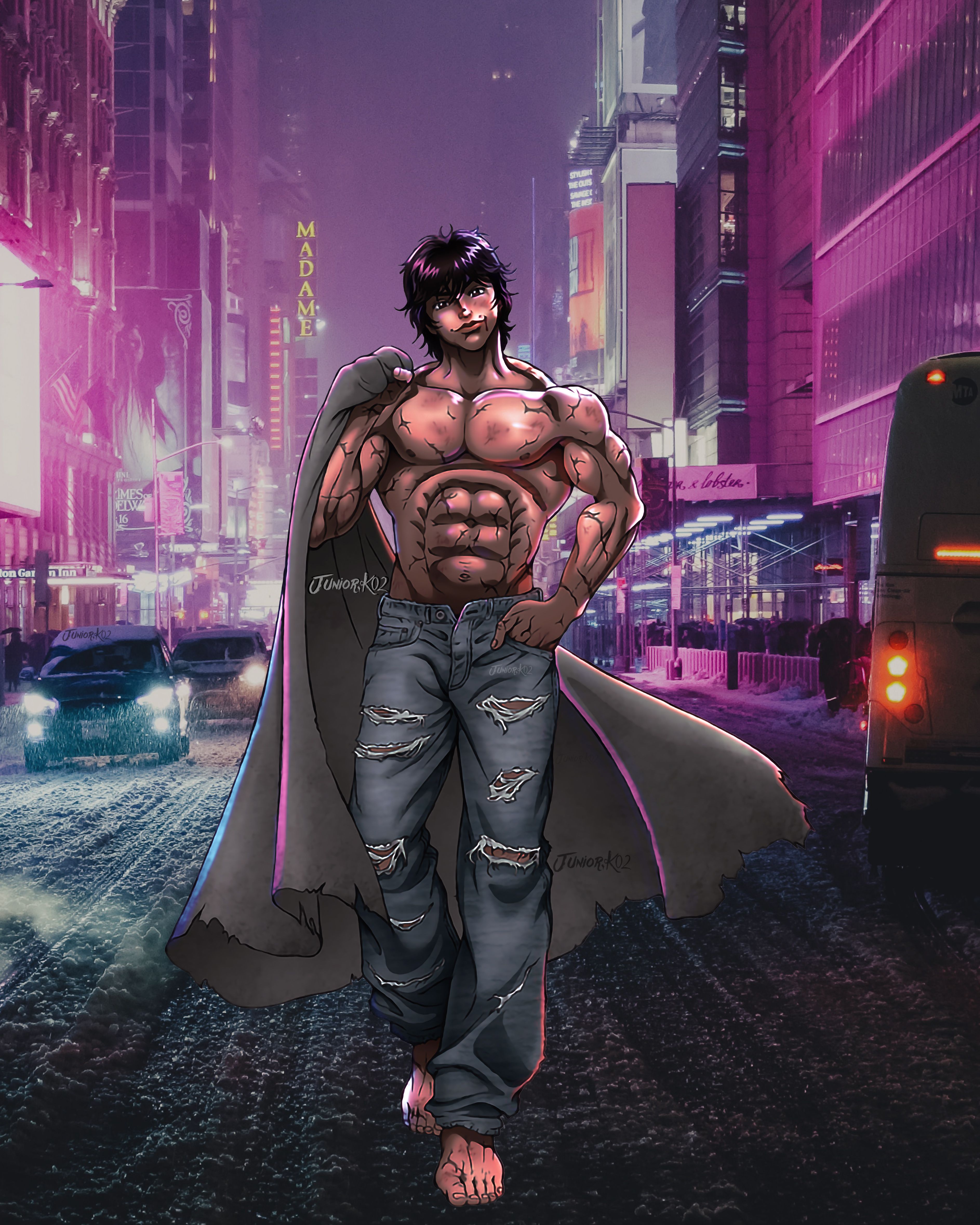 3773x4717 Baki Hanma Wallpaper ;範馬刃牙