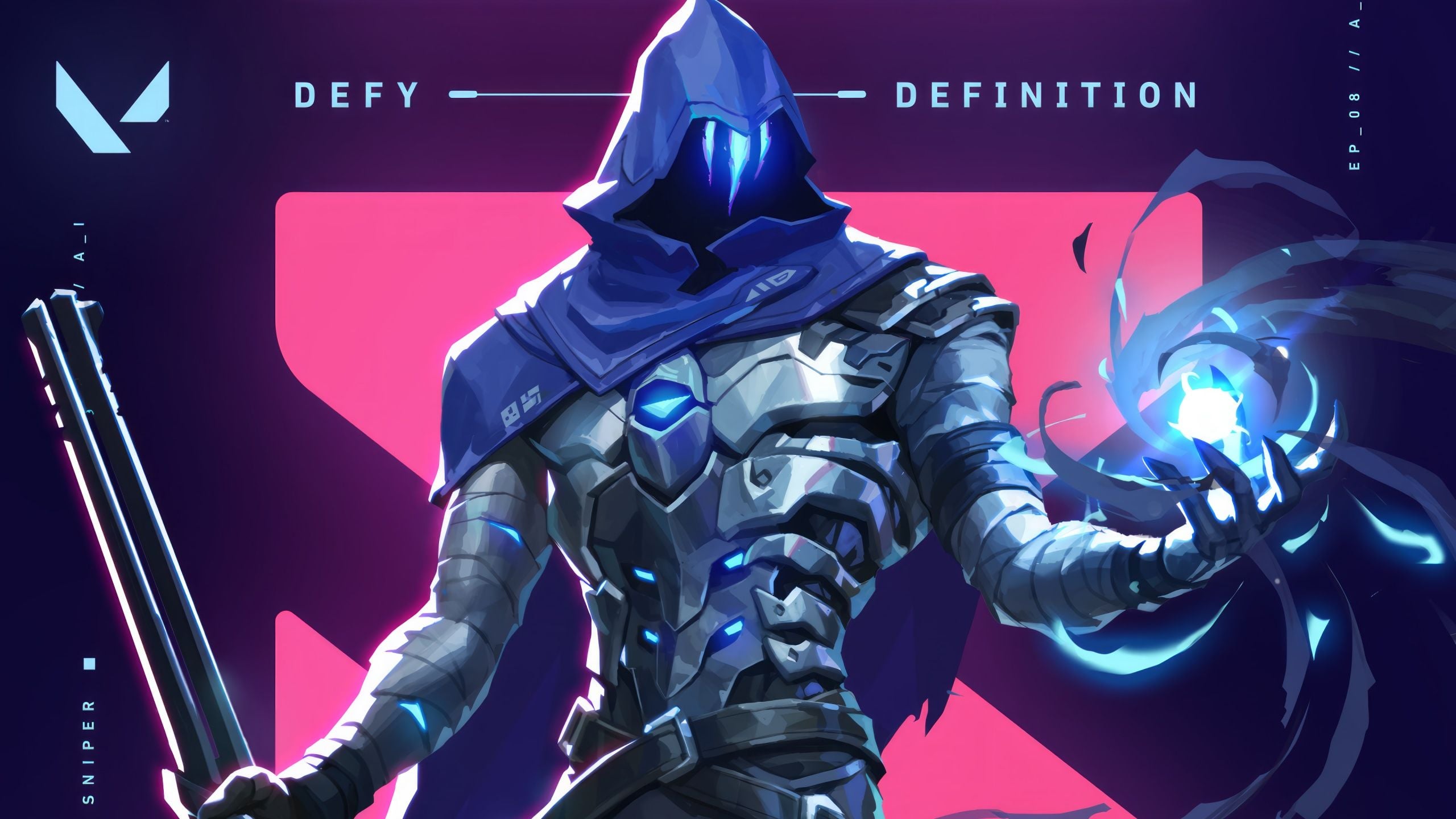 2560x1440 Valorant agent Wallpaper 4K, Omen