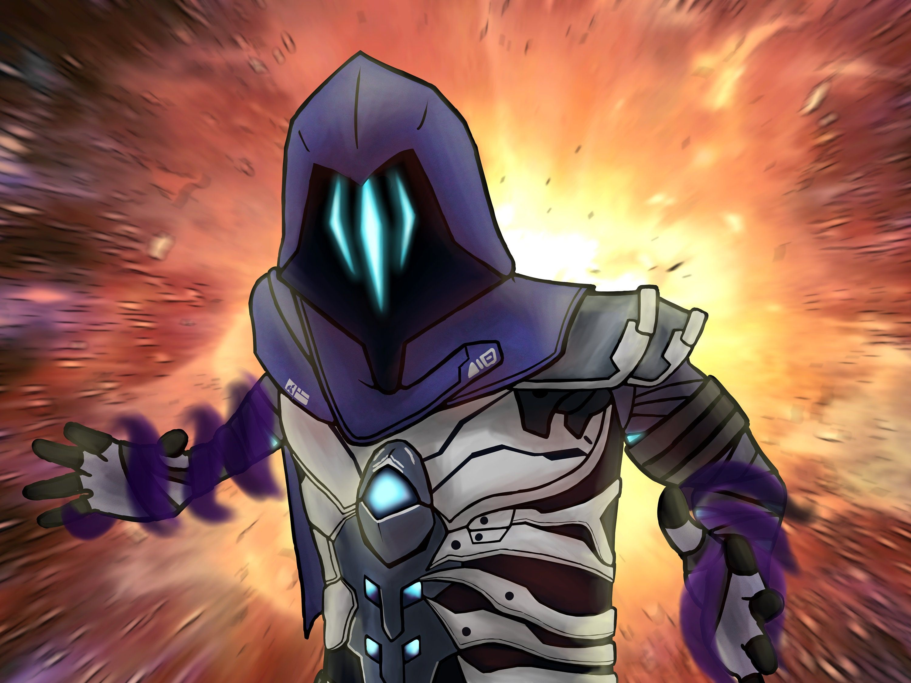 3000x2250 Omen Valorant Poster, Desktop Wallpaper / 24x18 / 36x24