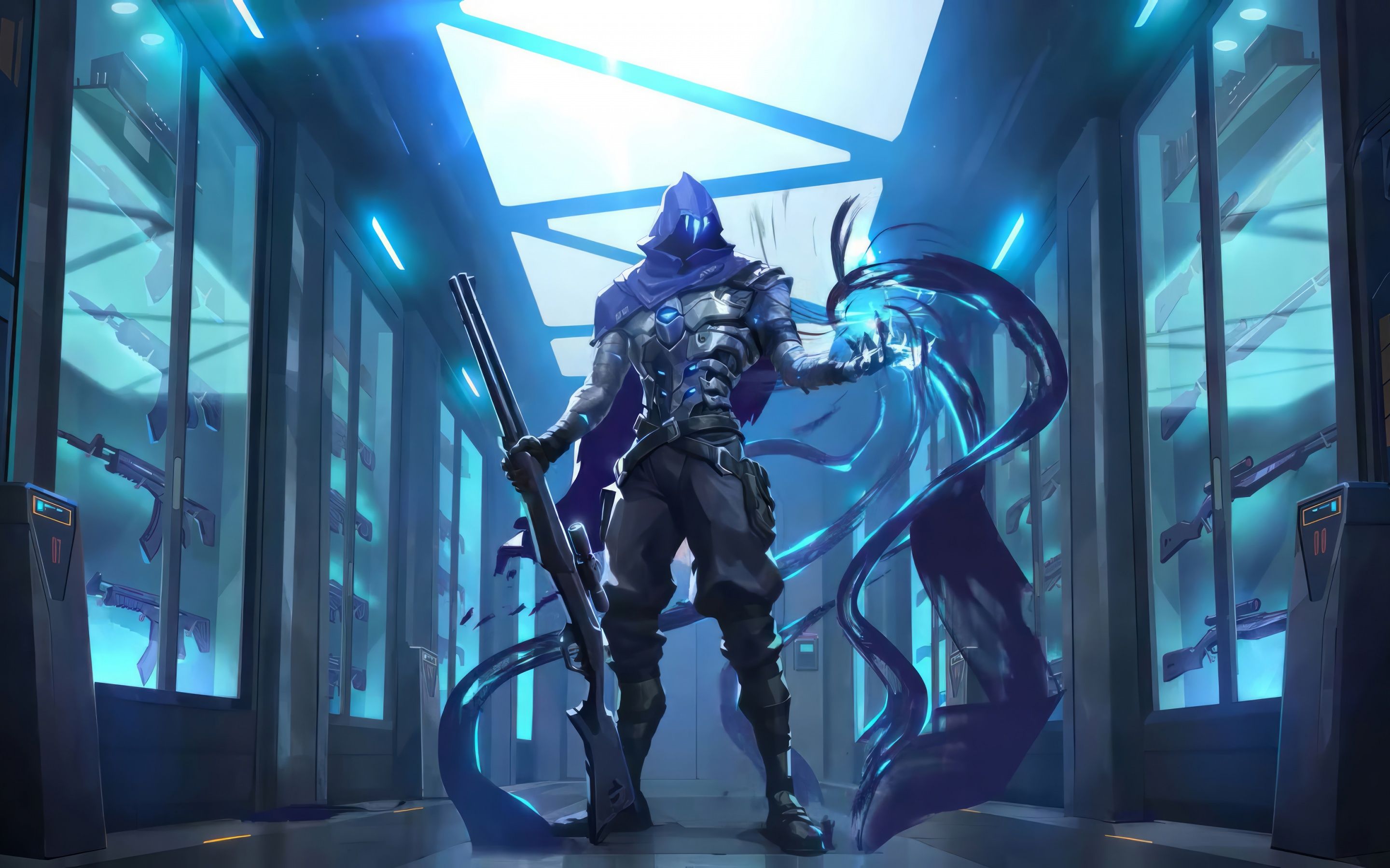 2880x1800 Omen (Valorant) 4K Wallpaper