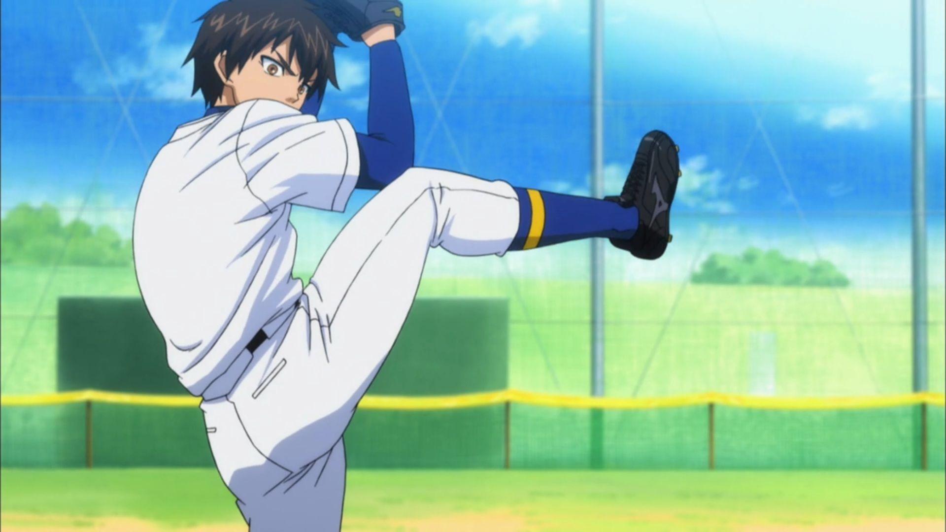 1920x1080 Daiya no Ace 01 + 02 [HorribleSubs]