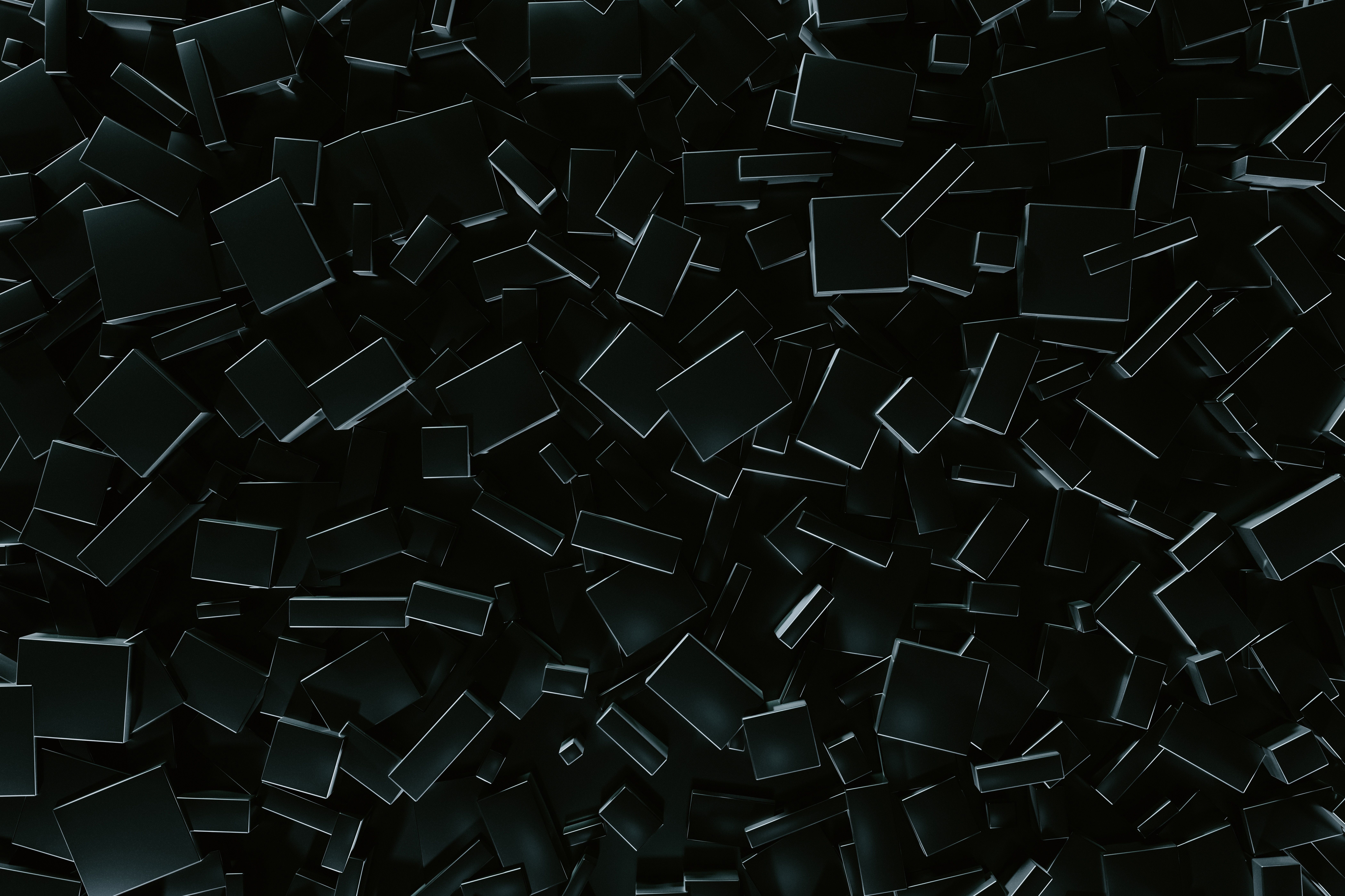 8400x5600 Abstract Cubes Dark 8k Wallpaper, HD Abstract Wallpaper, 4k Wallpaper, Image, Background, Photos and Picture